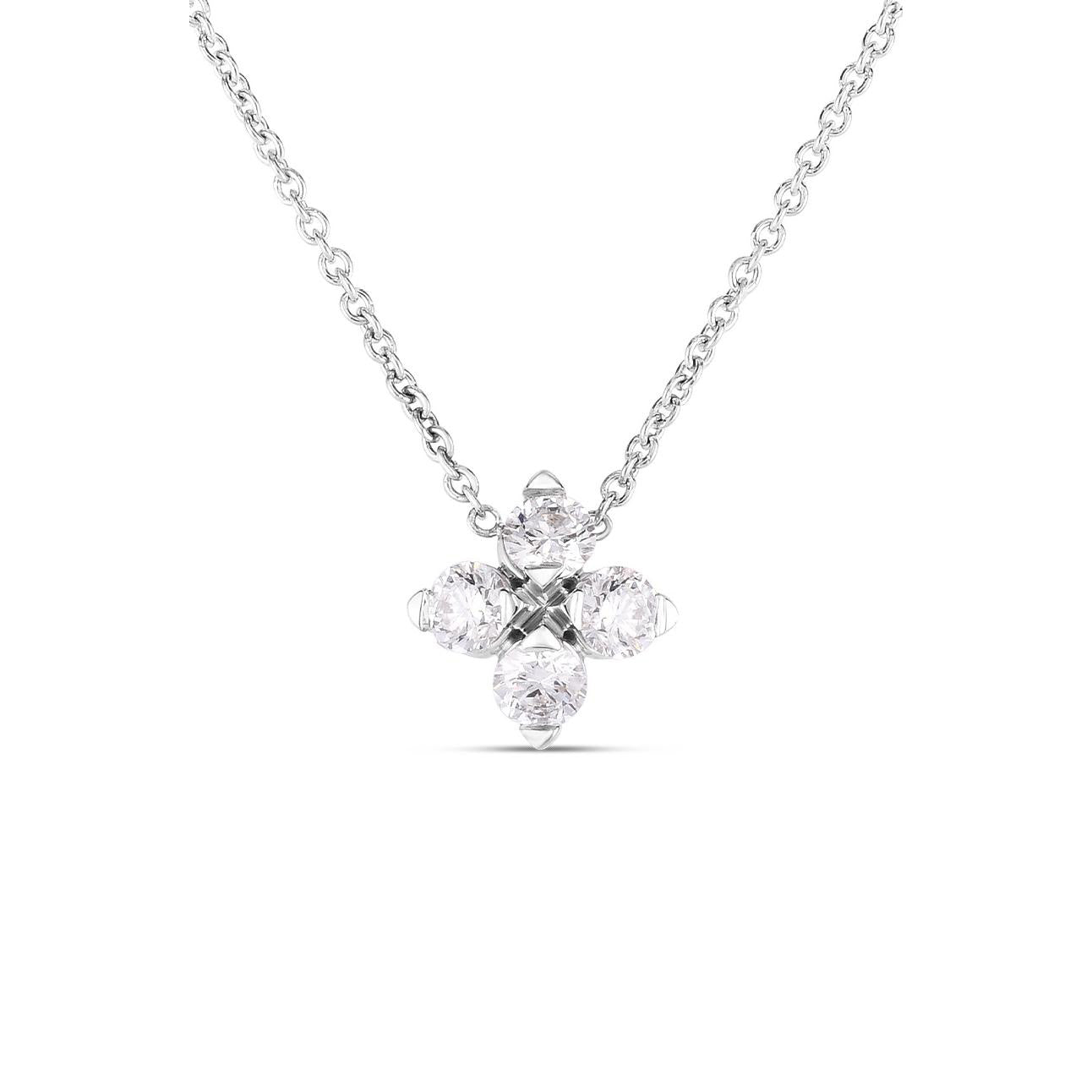 Roberto Coin Love in Verona Small Flower Necklace