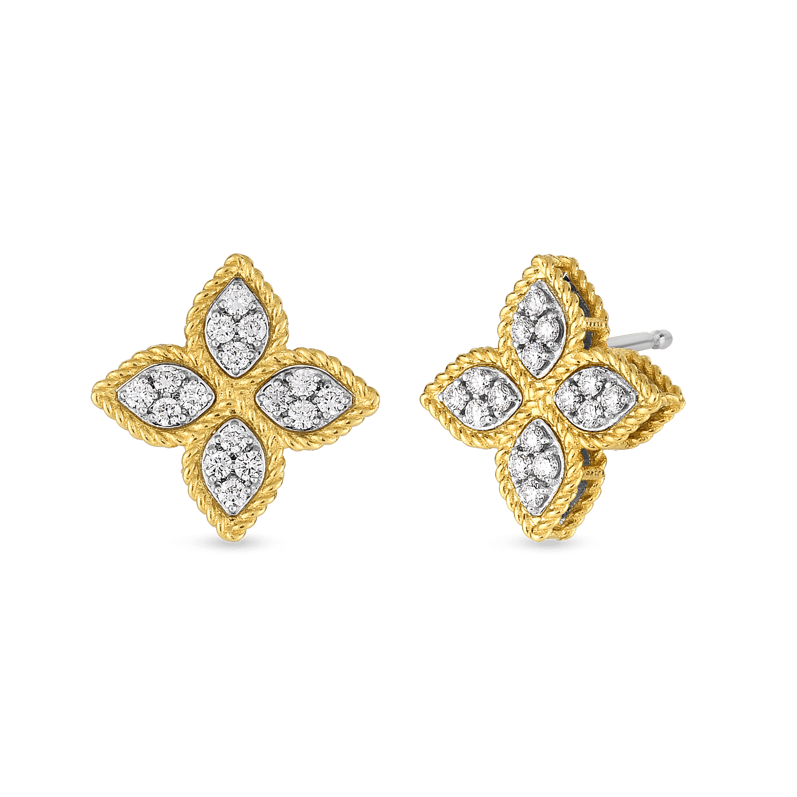 Roberto Coin Princess Flower Studs