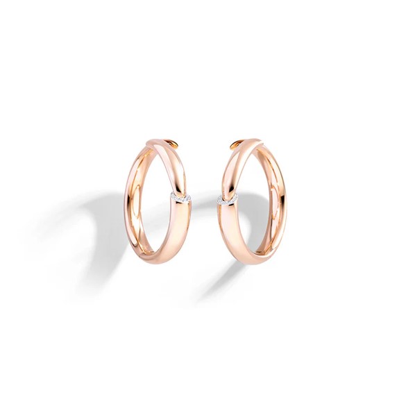 Vhernier Calla Collection Diamond Ear Clips