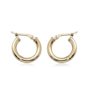 Yellow Gold Hoop Earrings