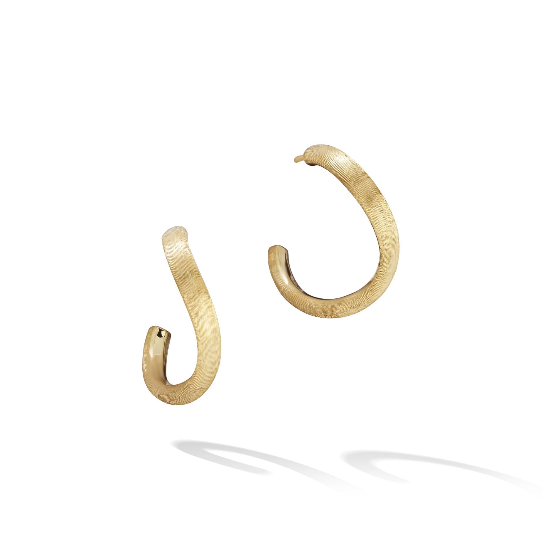Marco Bicego Jaipur Link Collection 18K Yellow Gold Petite Hoop Earrings