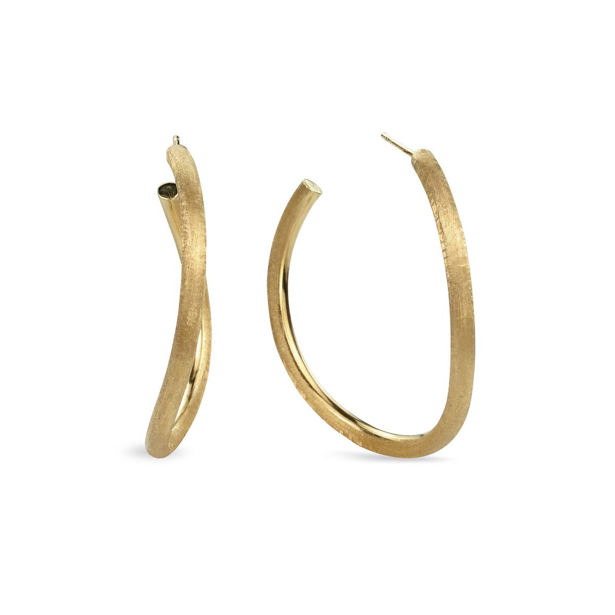 Marco Bicego Jaipur Collection Gold Medium Hoop Earrings