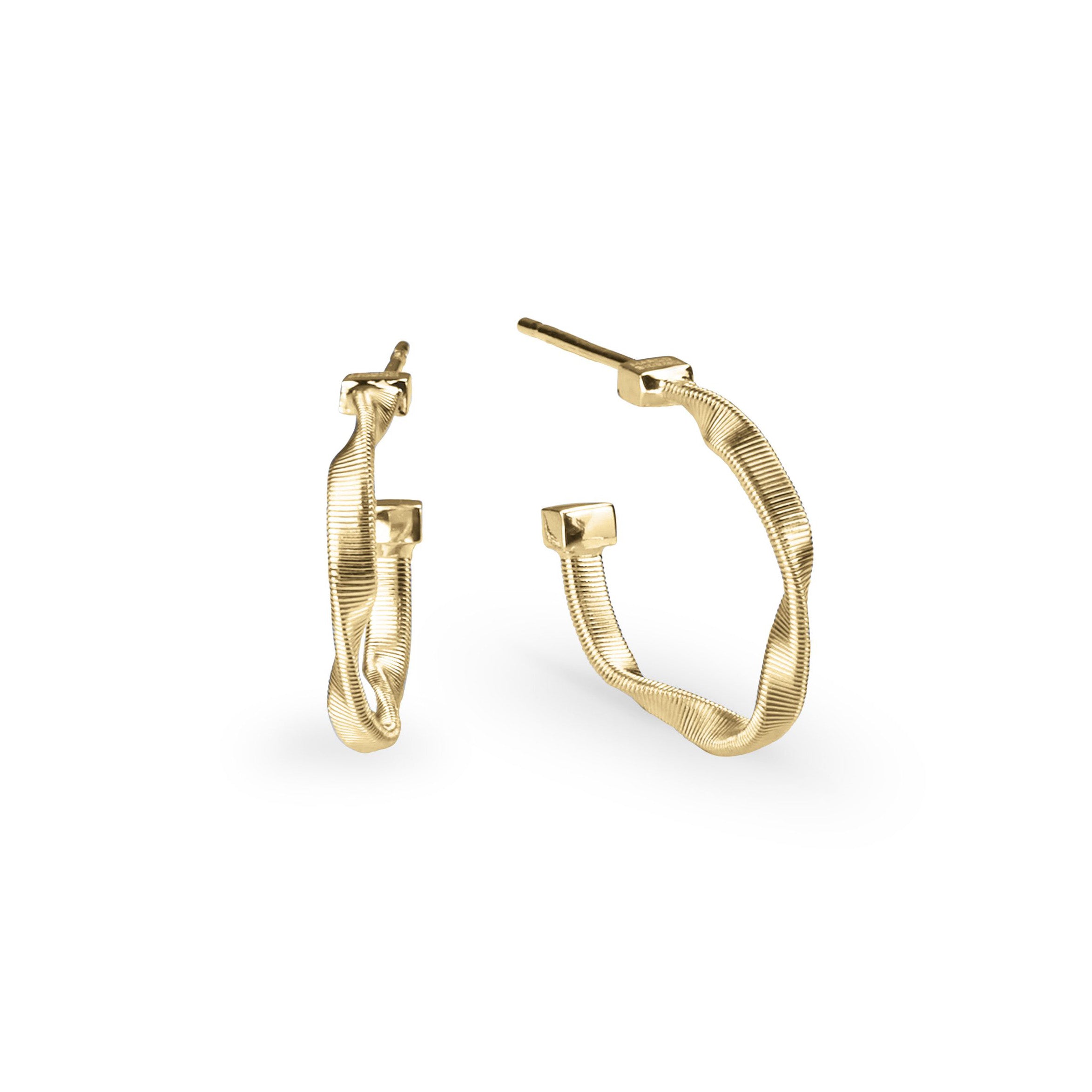 Marco Bicego Marrakech Collection 18K Yellow Gold Petite Hoop Earrings