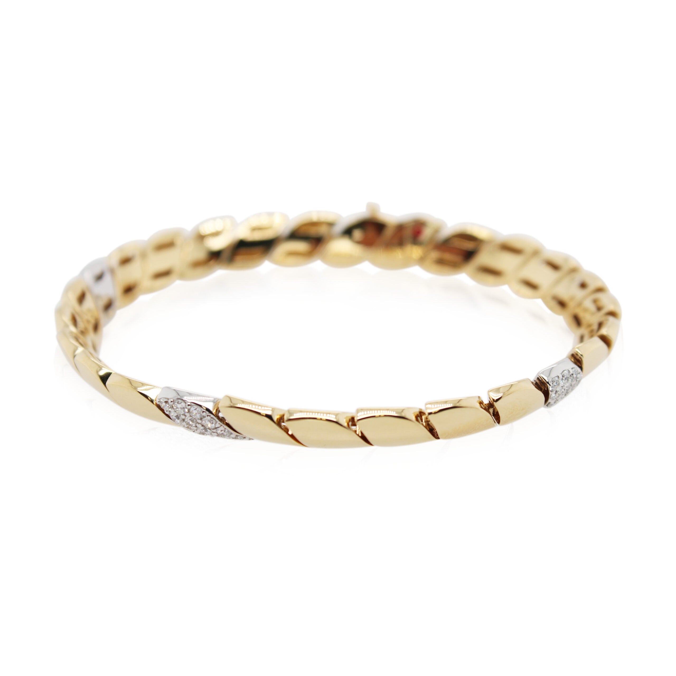 Roberto Coin San Marco Collection Diamond Triple Station Bracelet