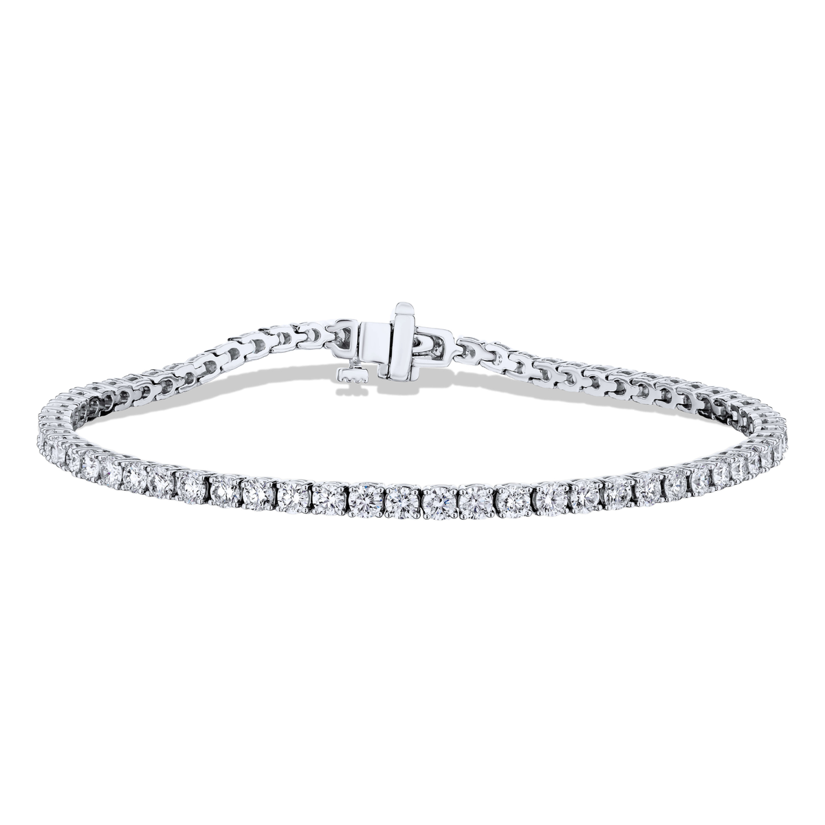 3.90ct Total Weight Diamond Tennis Bracelet