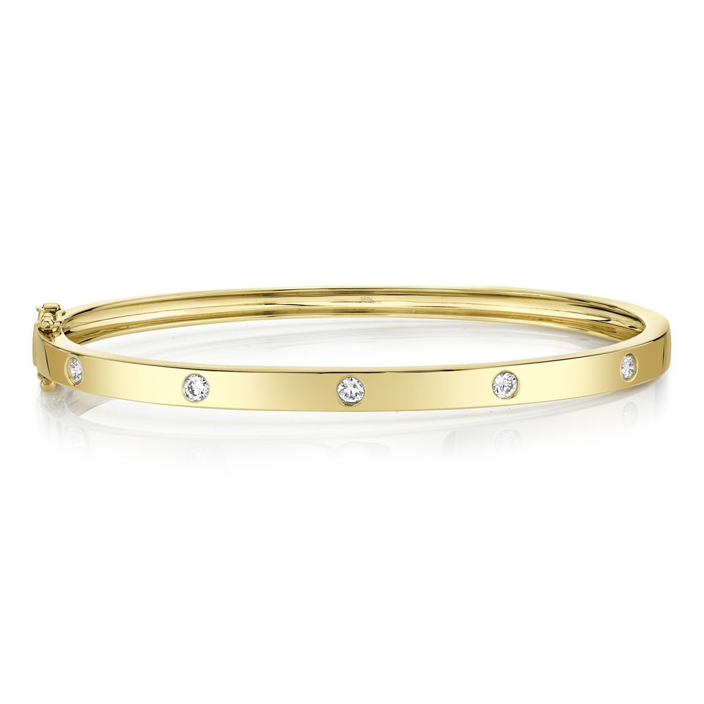 Diamond Bangle Bracelet