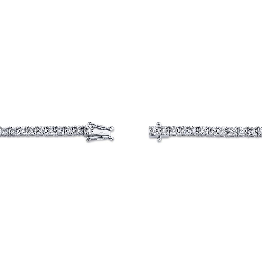 White Gold Diamond Tennis Bracelet