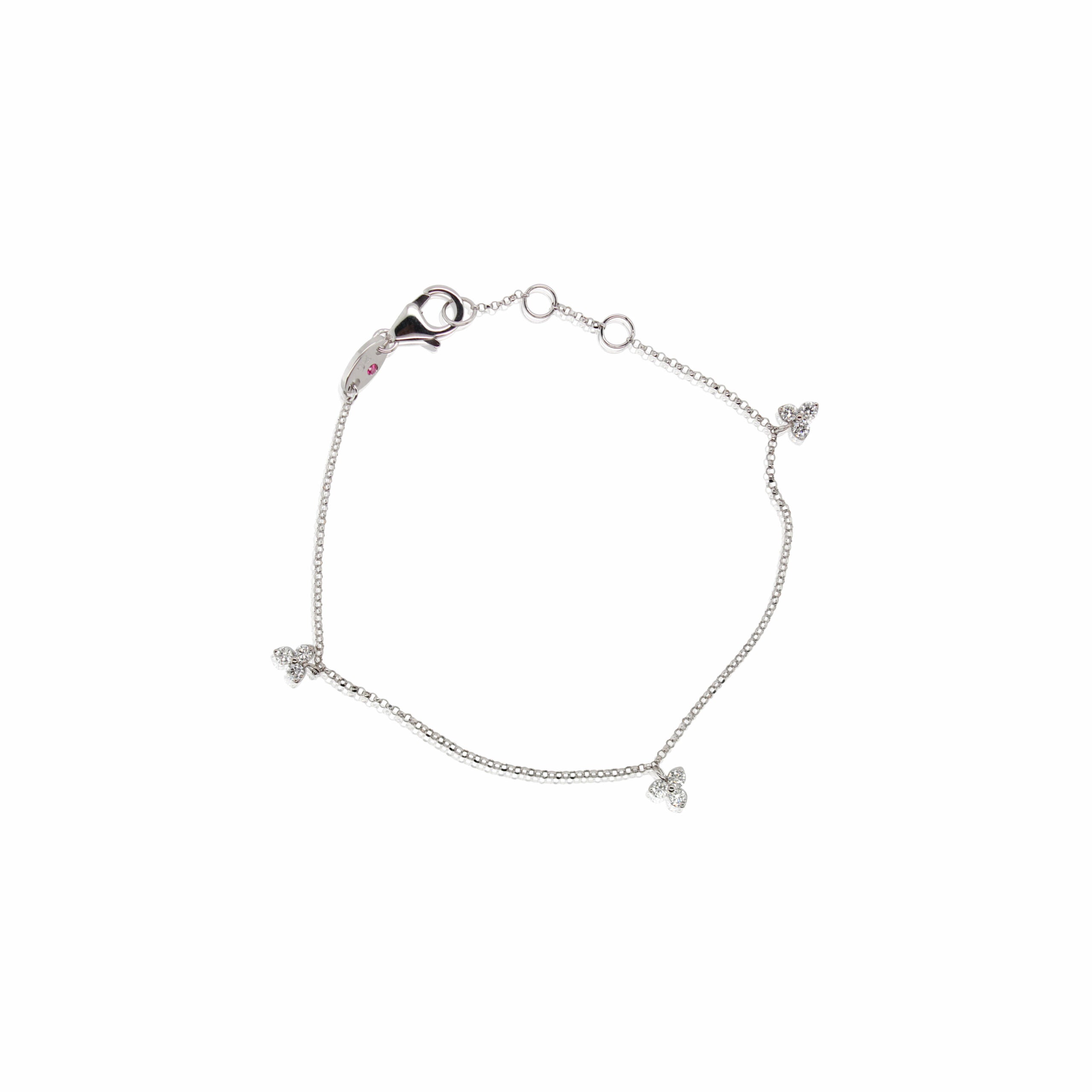 Roberto Coin Diamonds by the Inch Flower Bracelet