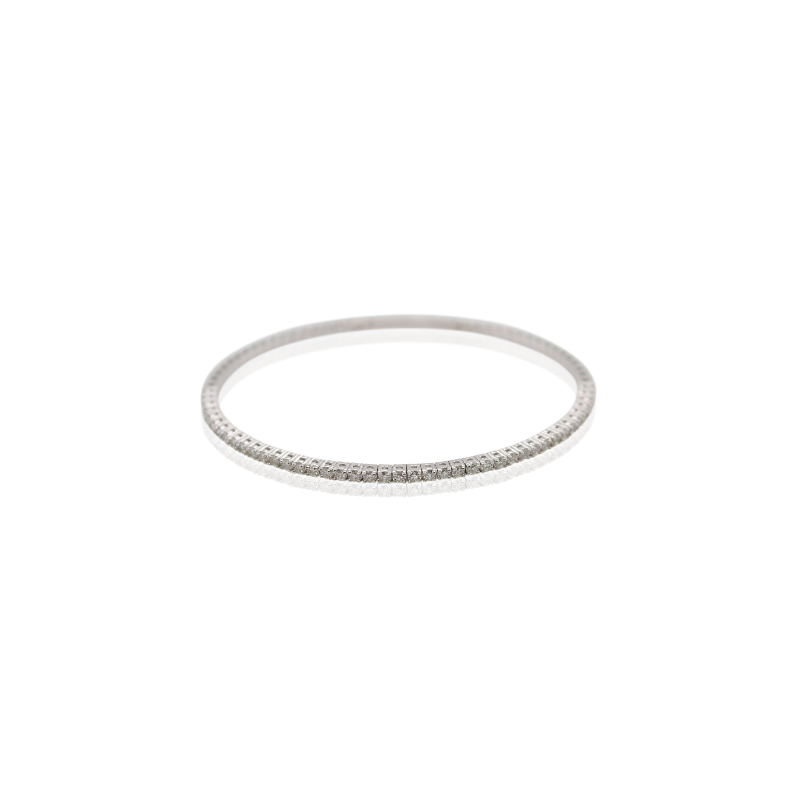 Diamond Flex Bangle Bracelet