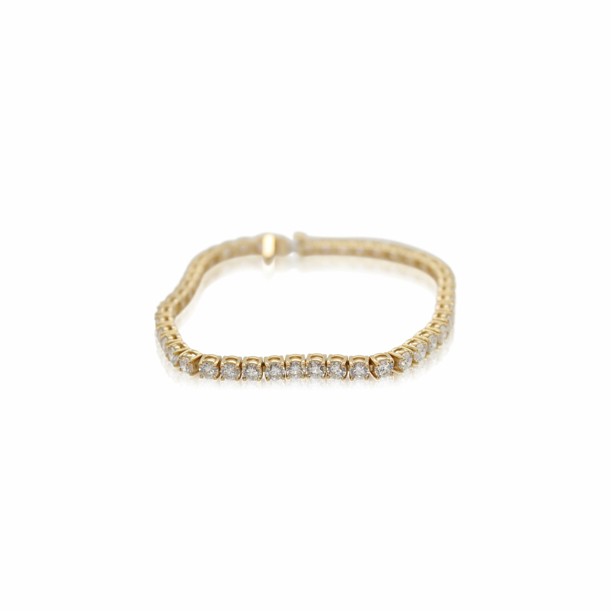 Four Prong Diamond Tennis Bracelet