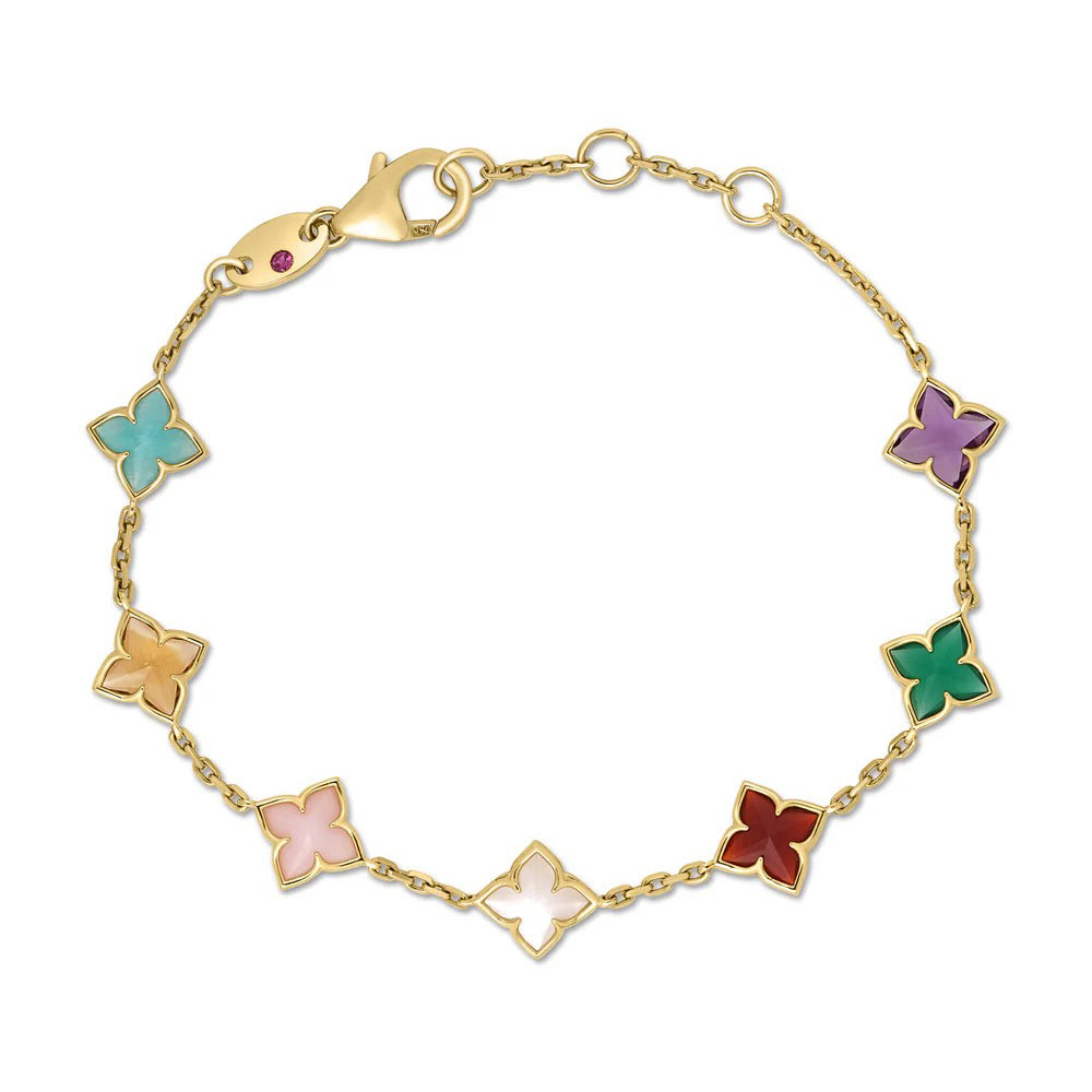 Roberto Coin Venetian Princess Carnival Mixed Gemstone Bracelet