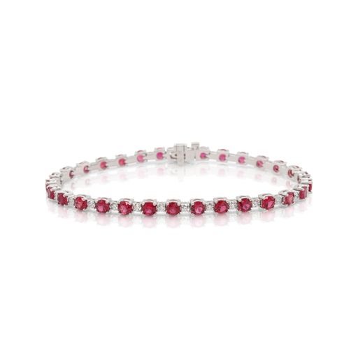 Ruby and Diamond Bracelet