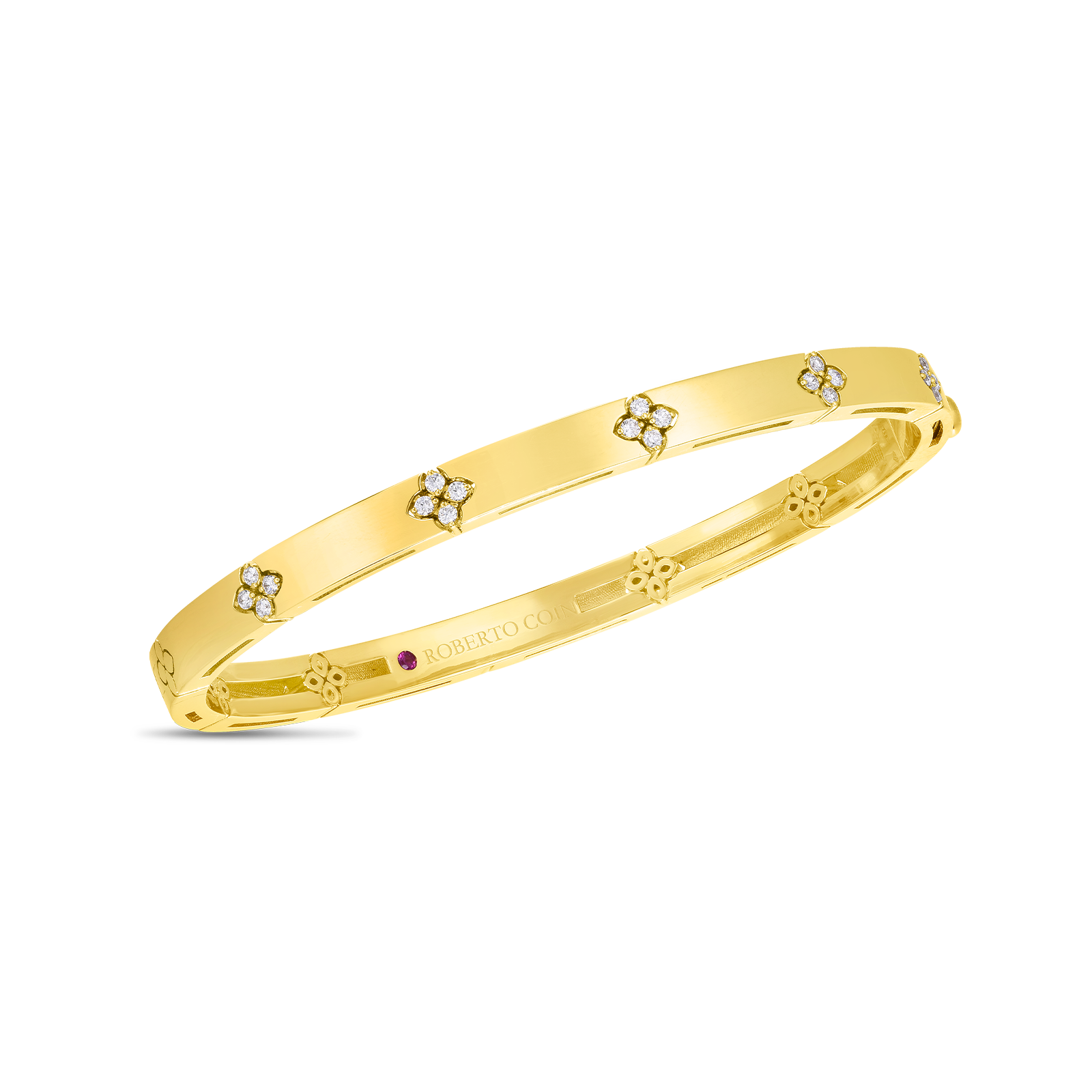Roberto Coin Love in Verona Diamond Bangle Bracelet