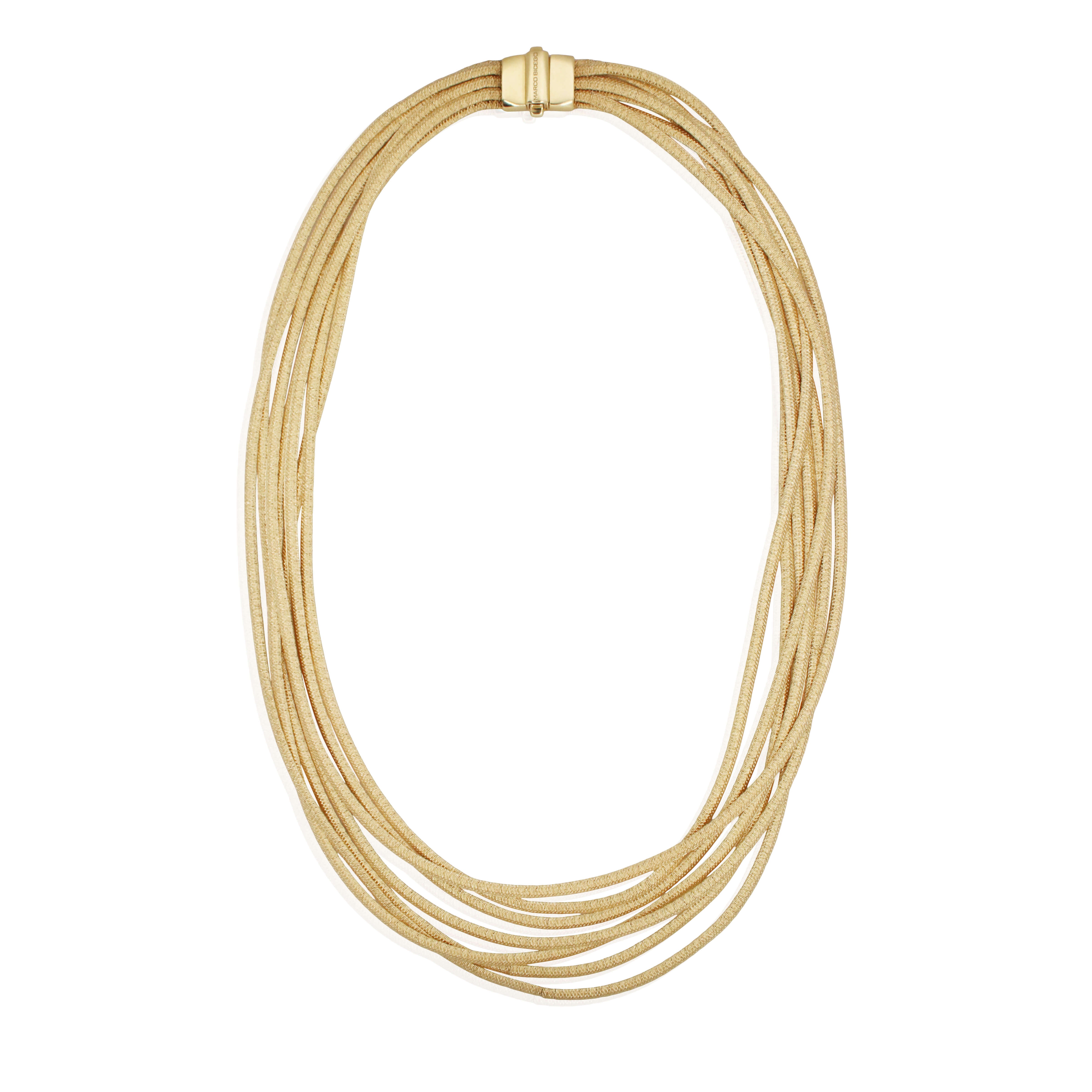 Marco Bicego 18K Yellow Gold Cairo 7 Strand Necklace