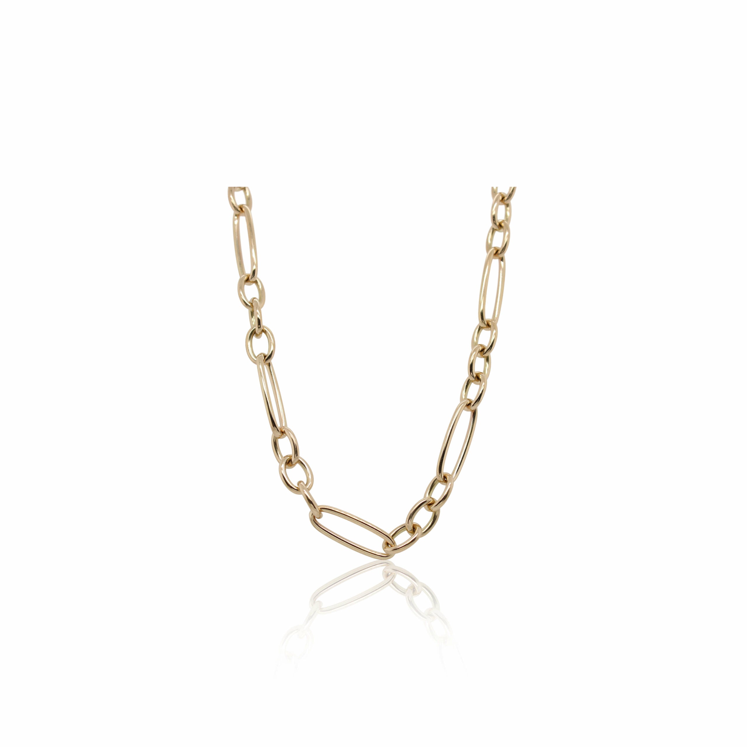 Roberto Coin Alternating Oval Link Chain