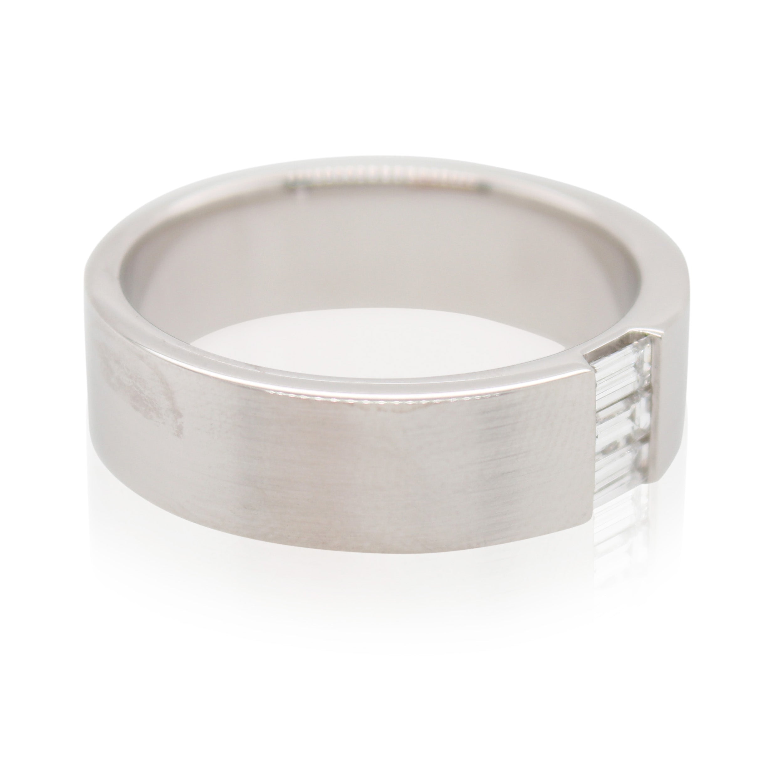 Baguette Diamond Wedding Band