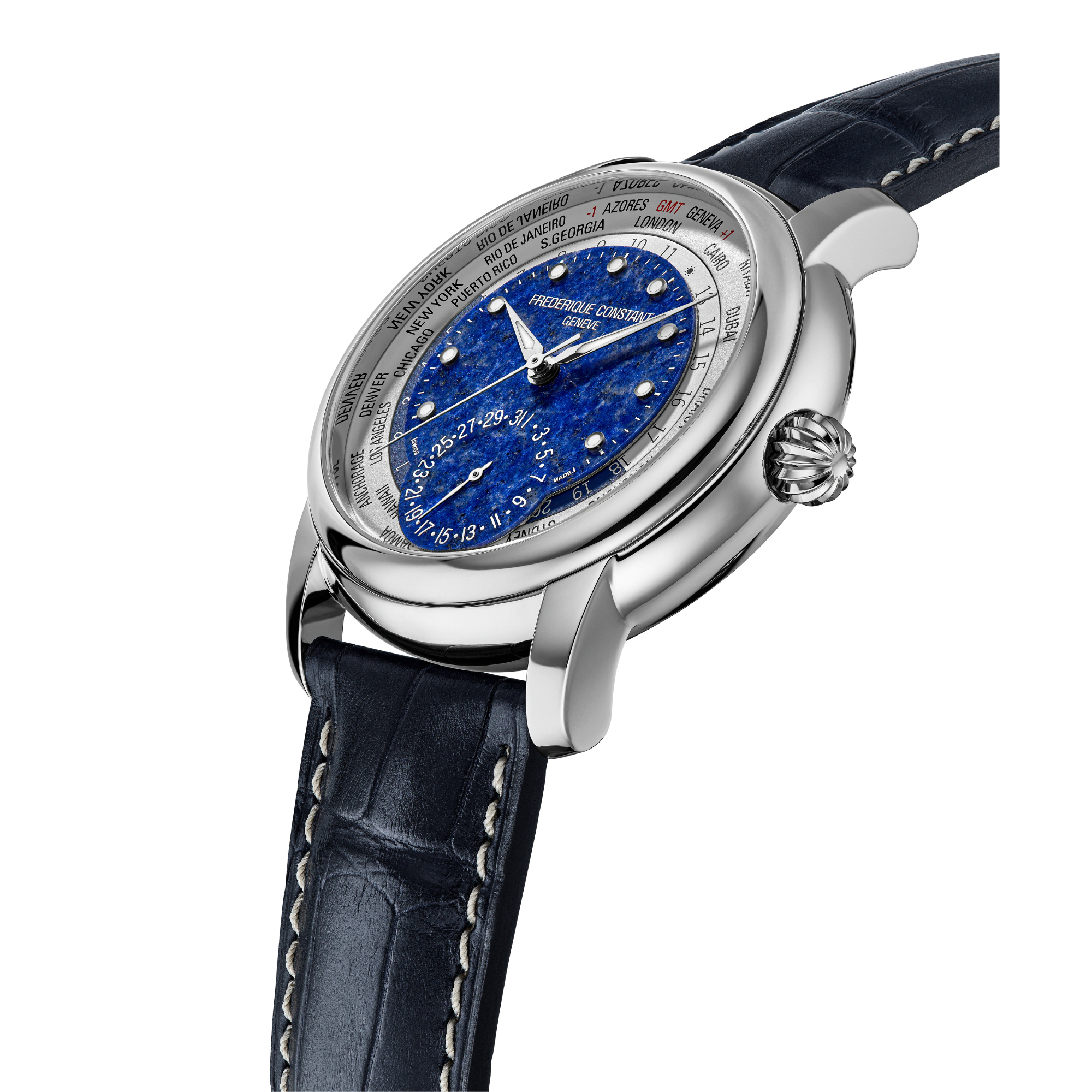 Frederique Constant Worldtimer Manufacture 42mm Watch