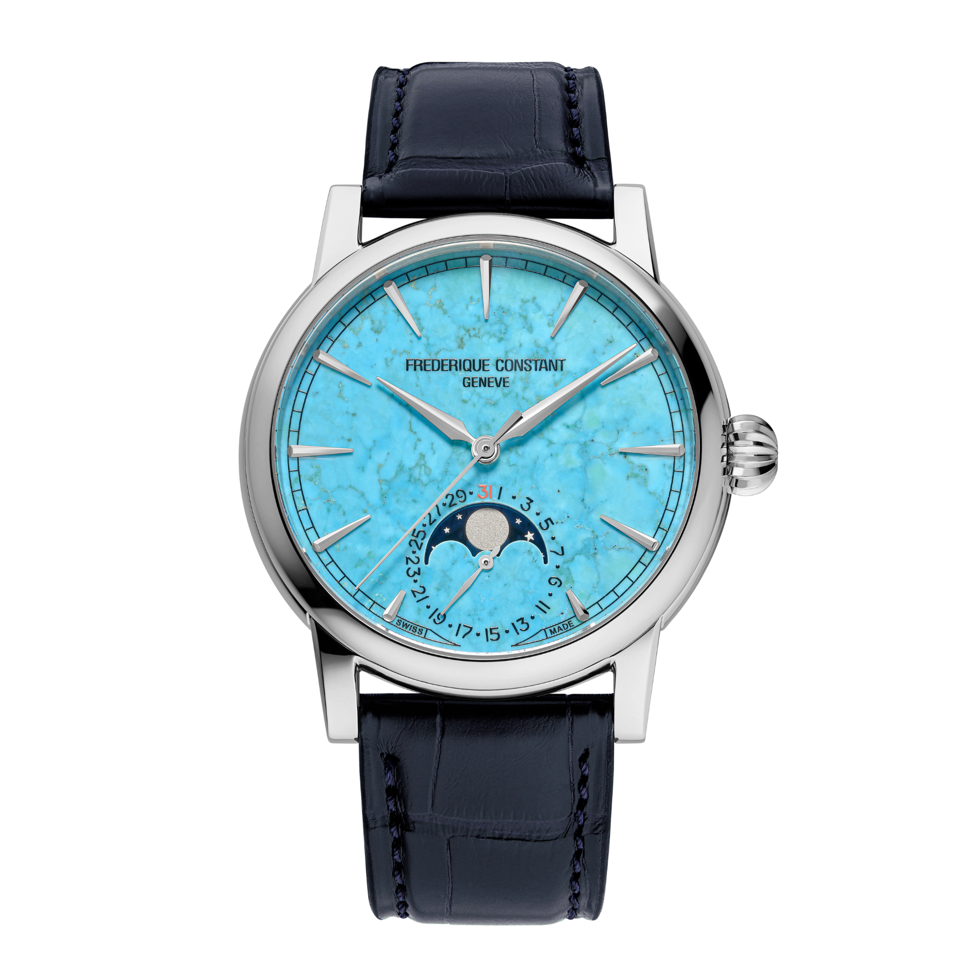 Frederique Constant Classic Moonphase Date Manufacture 40mm Watch