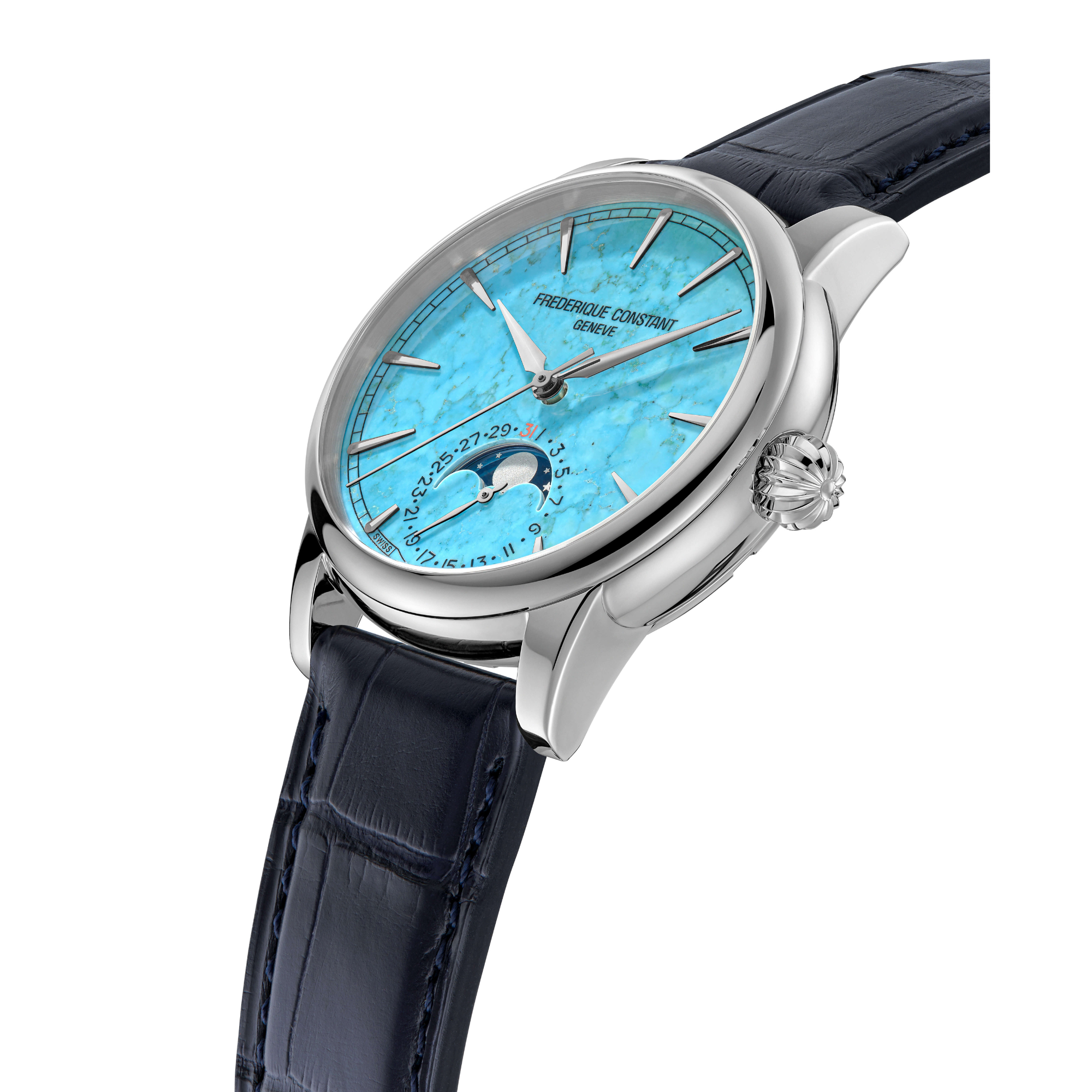 Frederique Constant Classic Moonphase Date Manufacture 40mm Watch