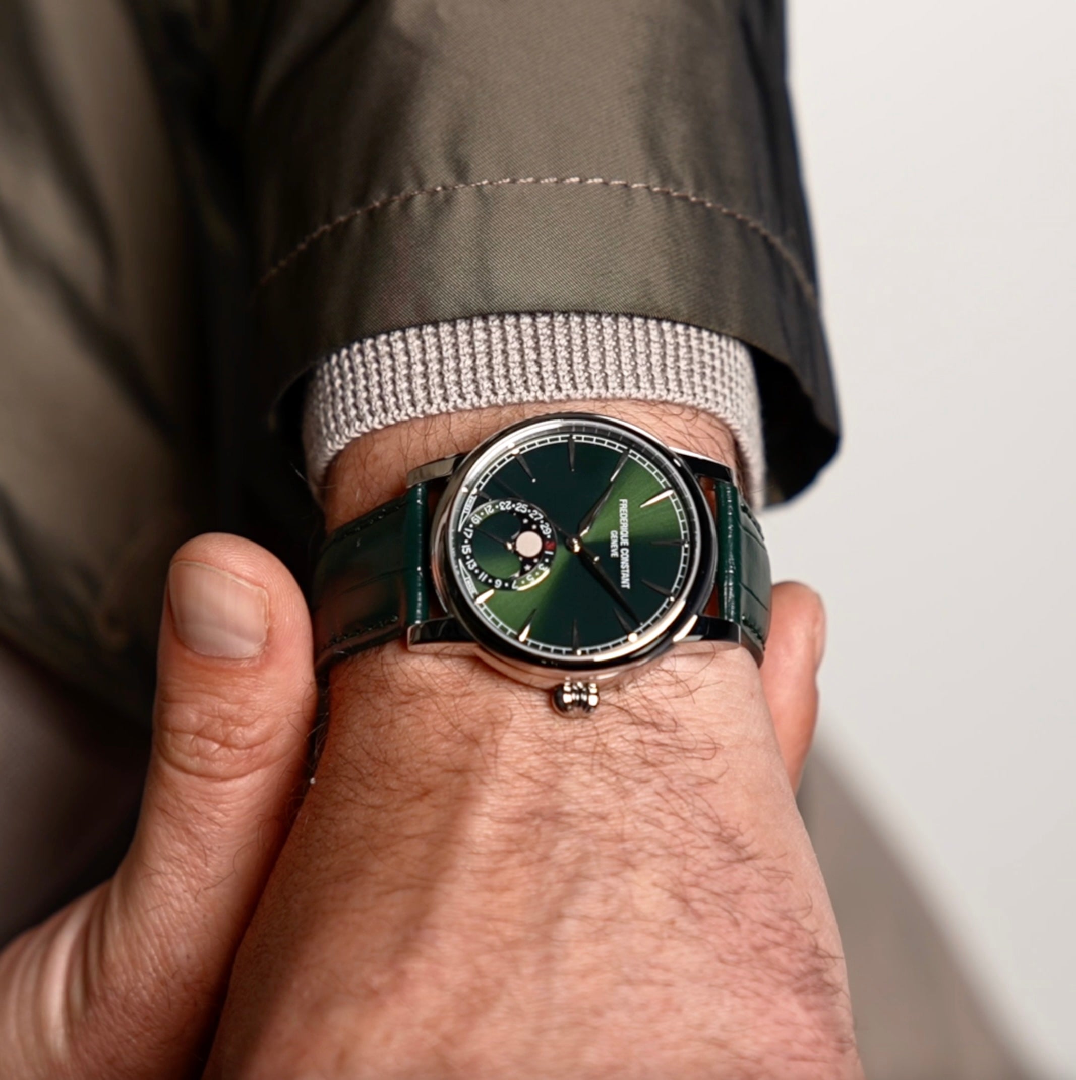 Frederique Constant Manufacture Classic Moonphase Date 40mm Watch