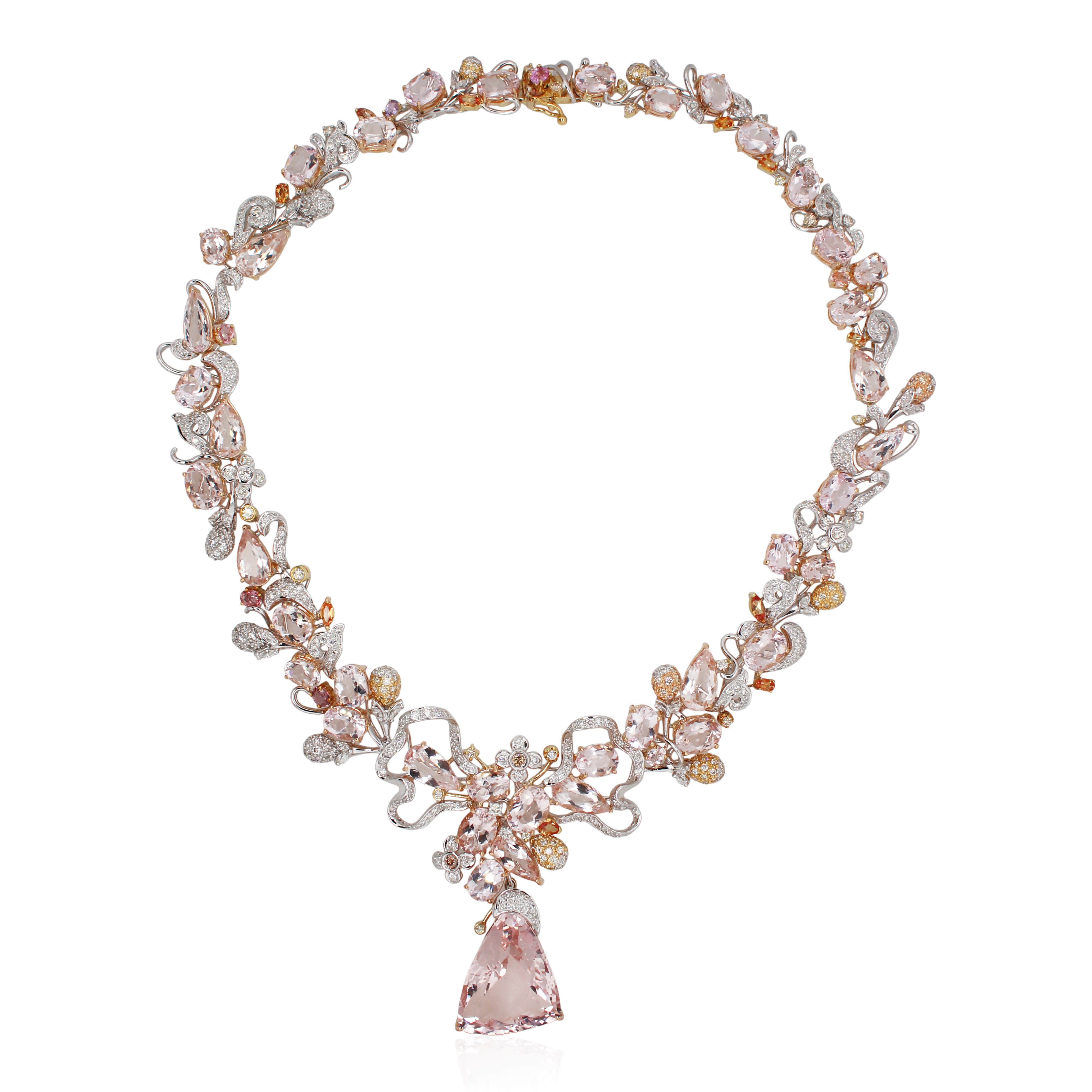 Multi-Gemstone Collar Necklace