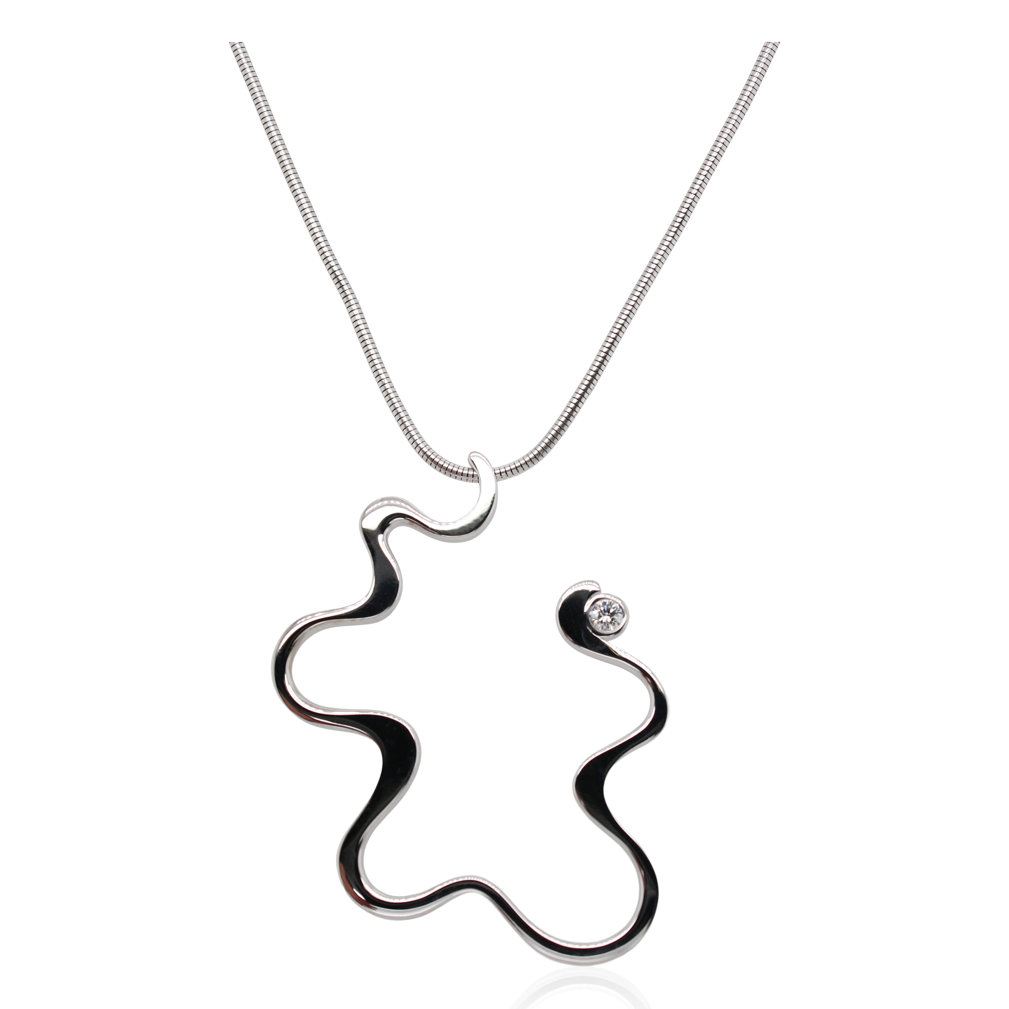 Estate Tiffany & Co. "Equus" Diamond Pendant