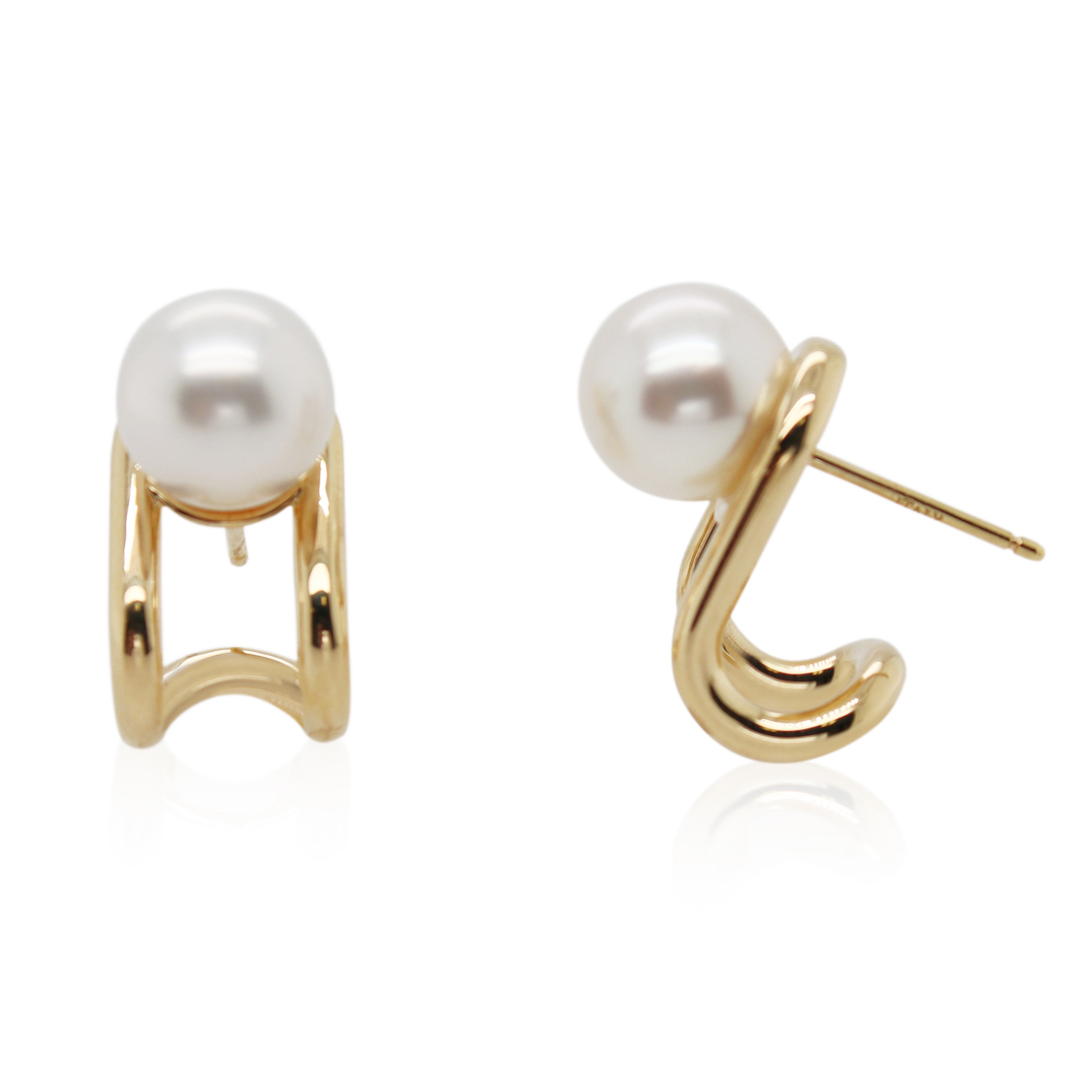 9mm Freshwater Pearl Stud Earrings