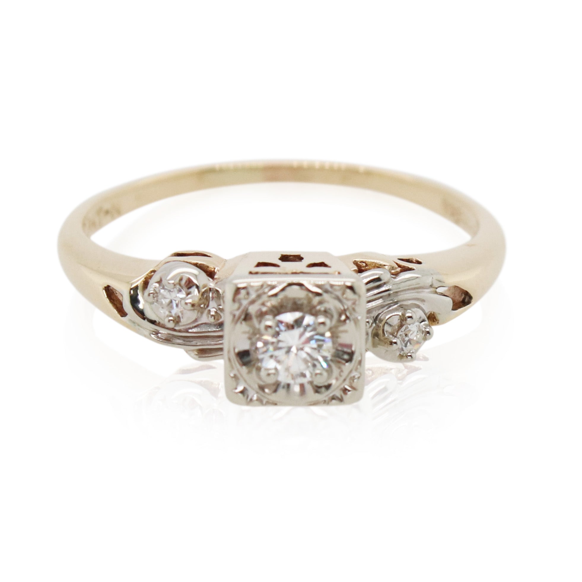 Vintage Diamond Engagement Ring