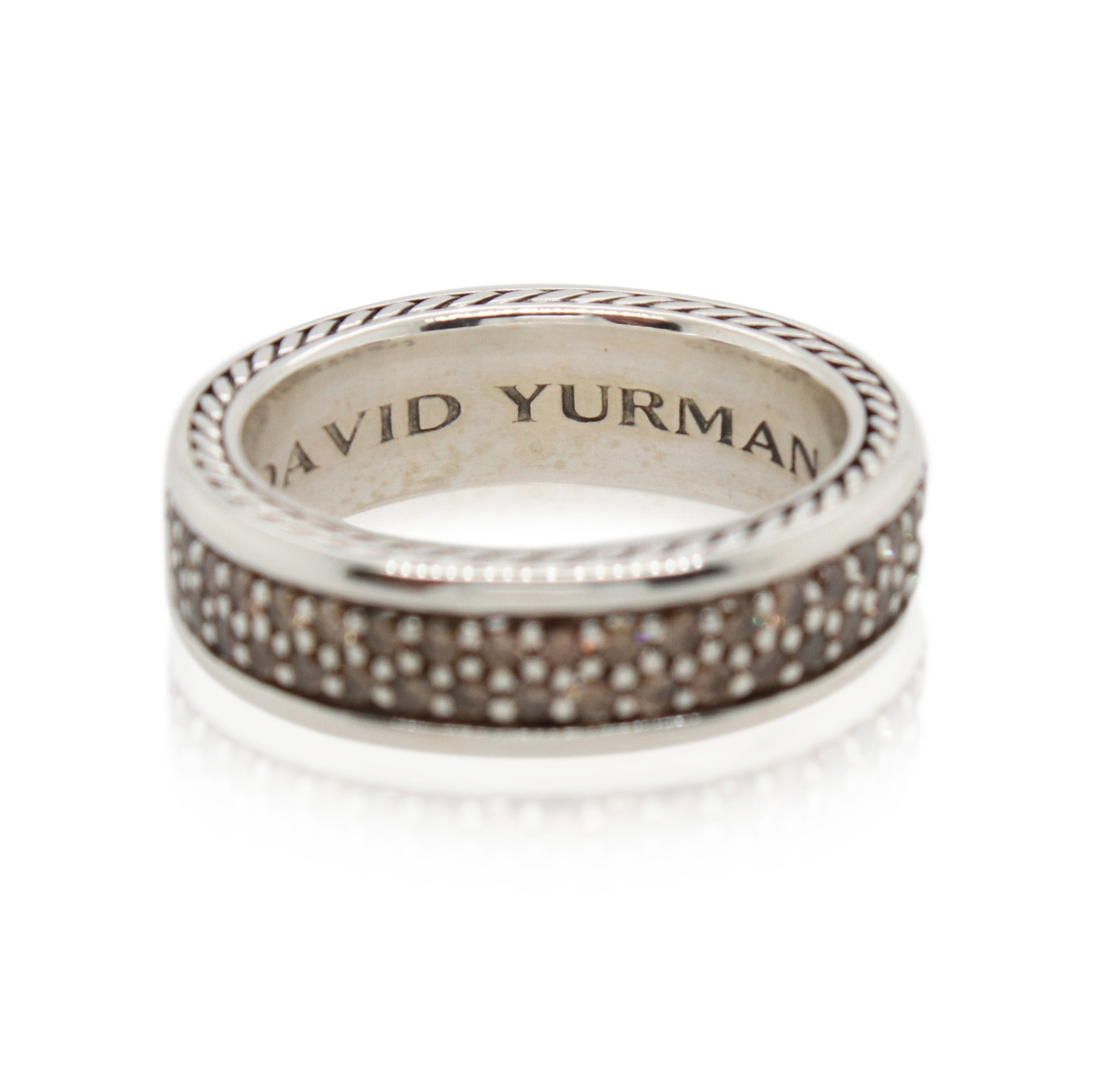 Estate David Yurman Cognac Diamond Eternity Band
