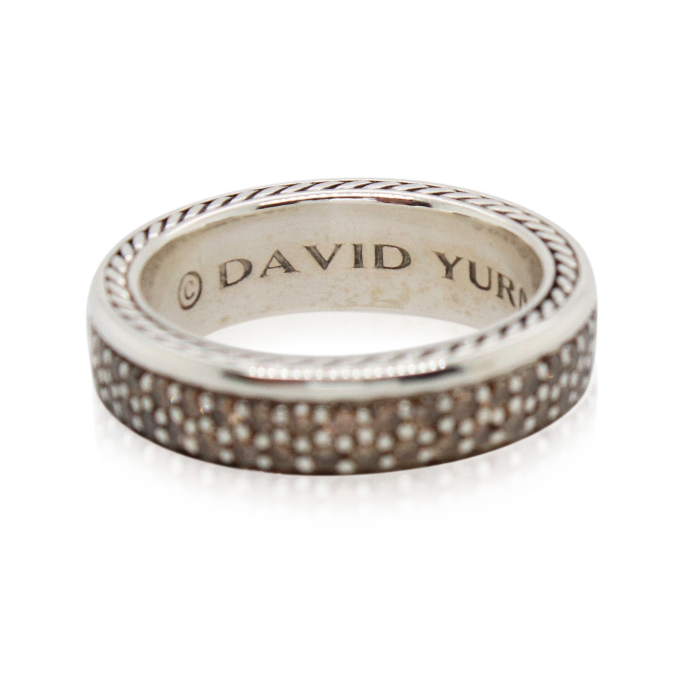 Estate David Yurman Cognac Diamond Eternity Band