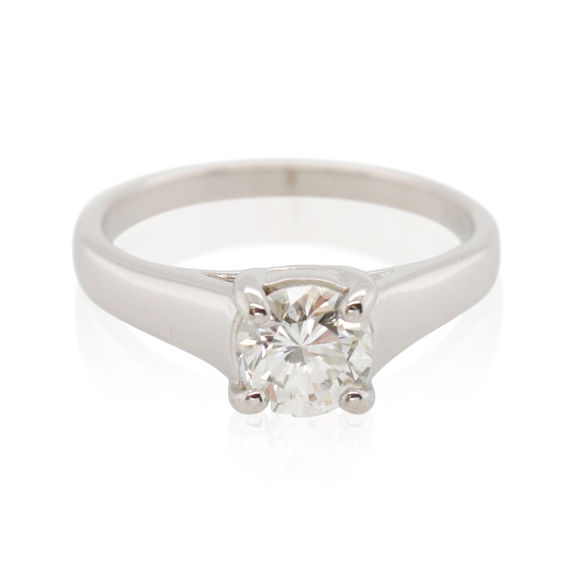 0.65ct Round Diamond Solitaire Ring