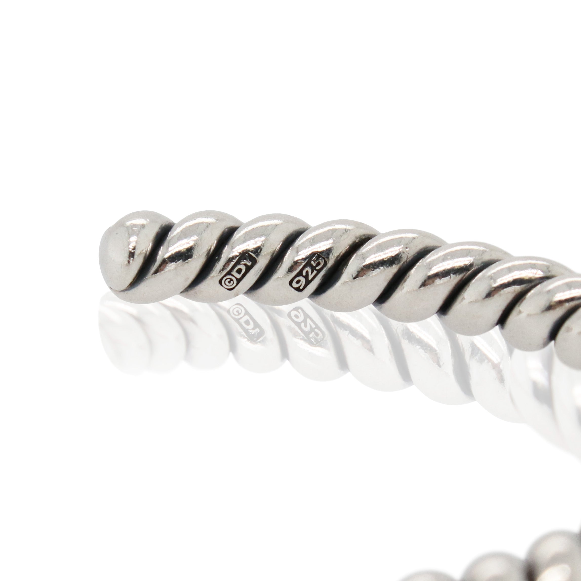 Estate David Yurman 7mm Cable Cuff Bracelet