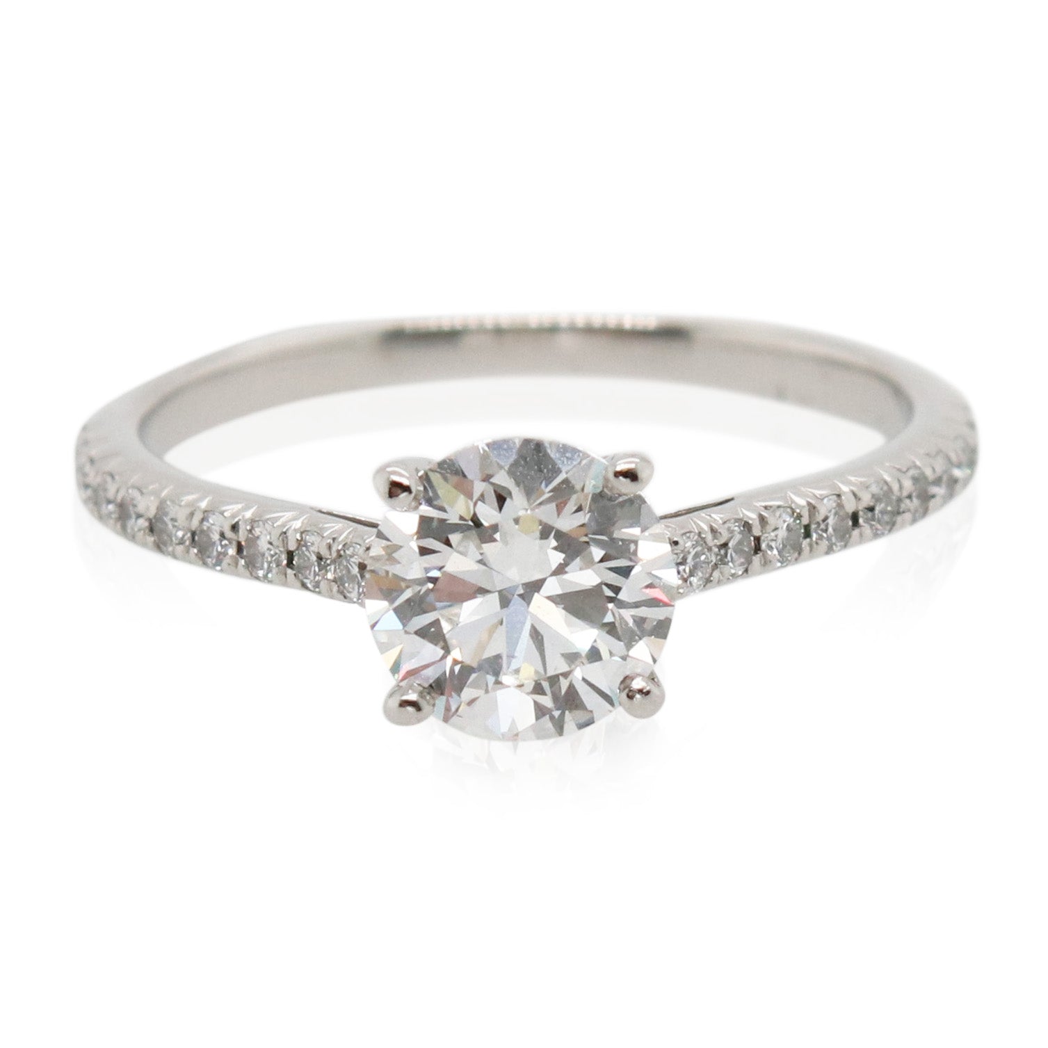 Estate Tiffany & Co. 1.12ct Diamond Ring