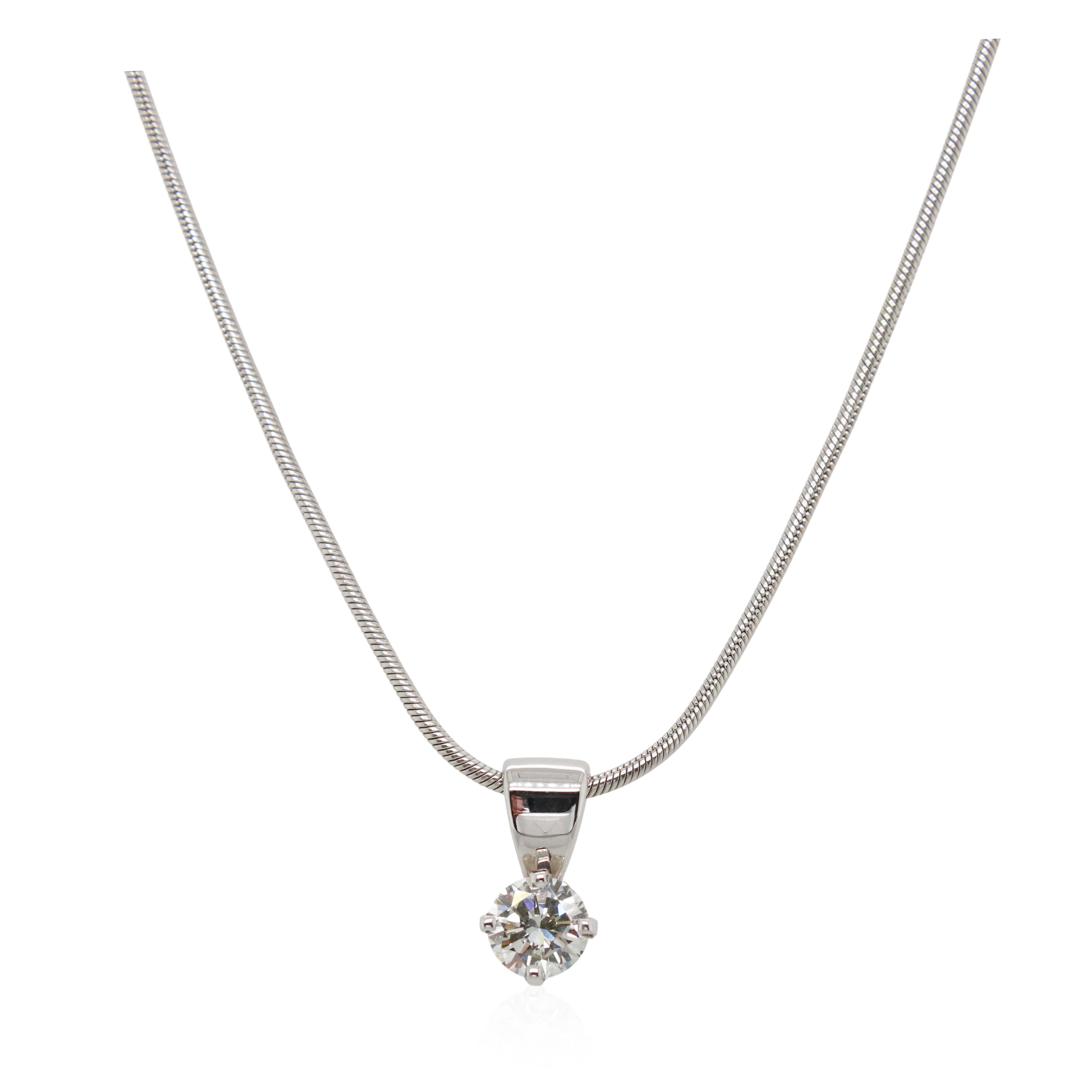 Estate 0.50ct Diamond Pendant