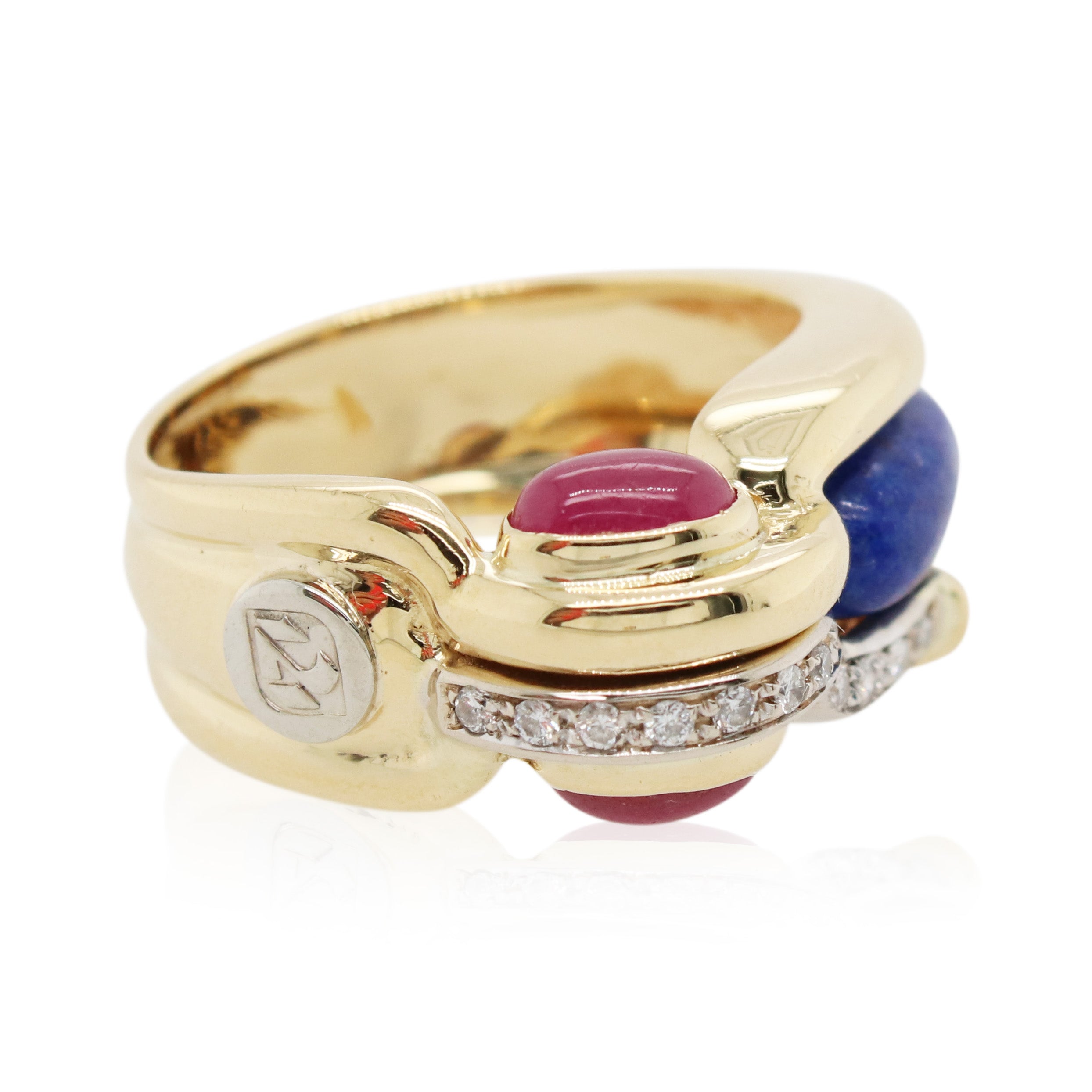 Estate Multi-Gemstone Ring