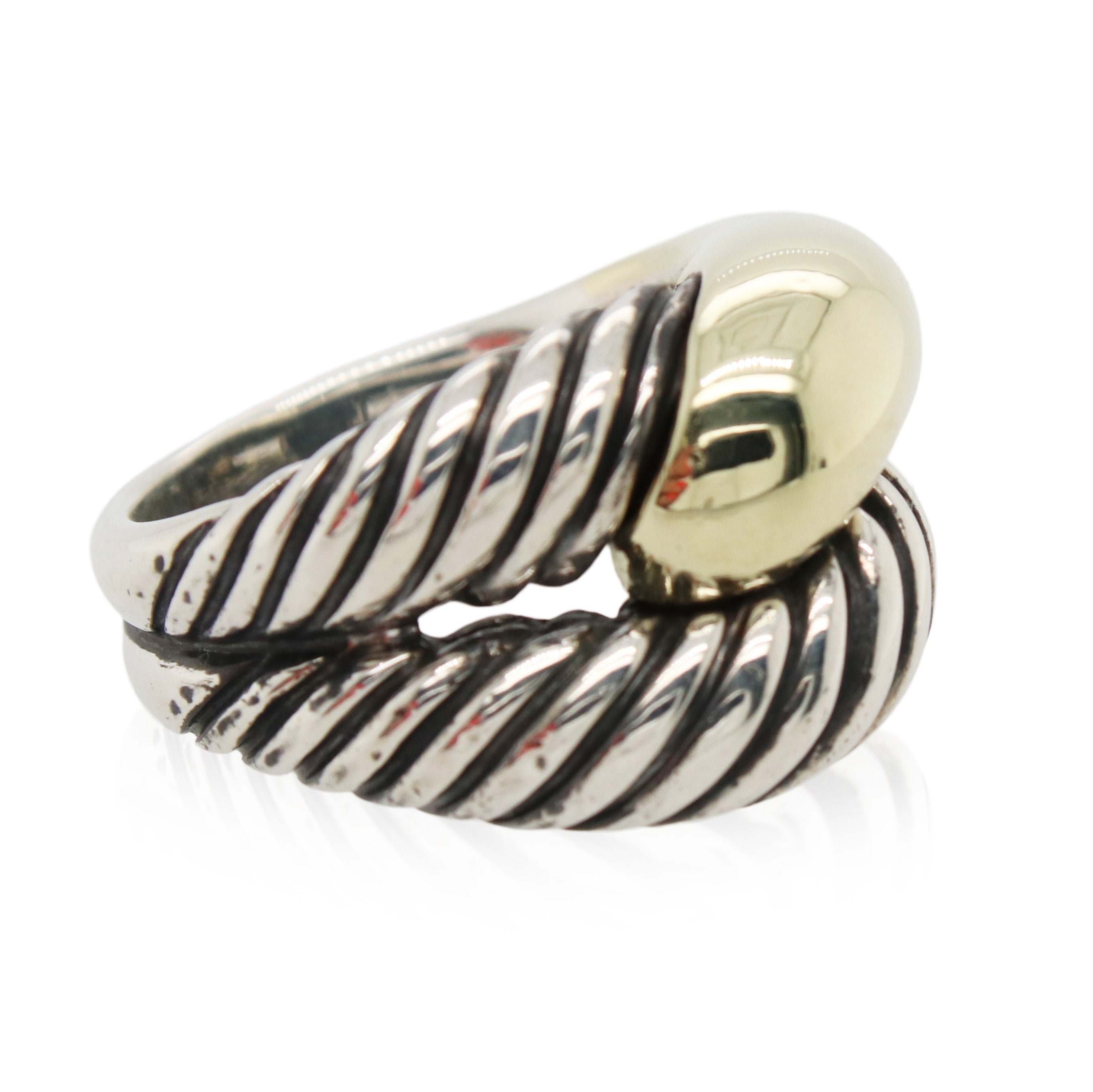 Estate David Yurman Labyrinth Bypass Ring