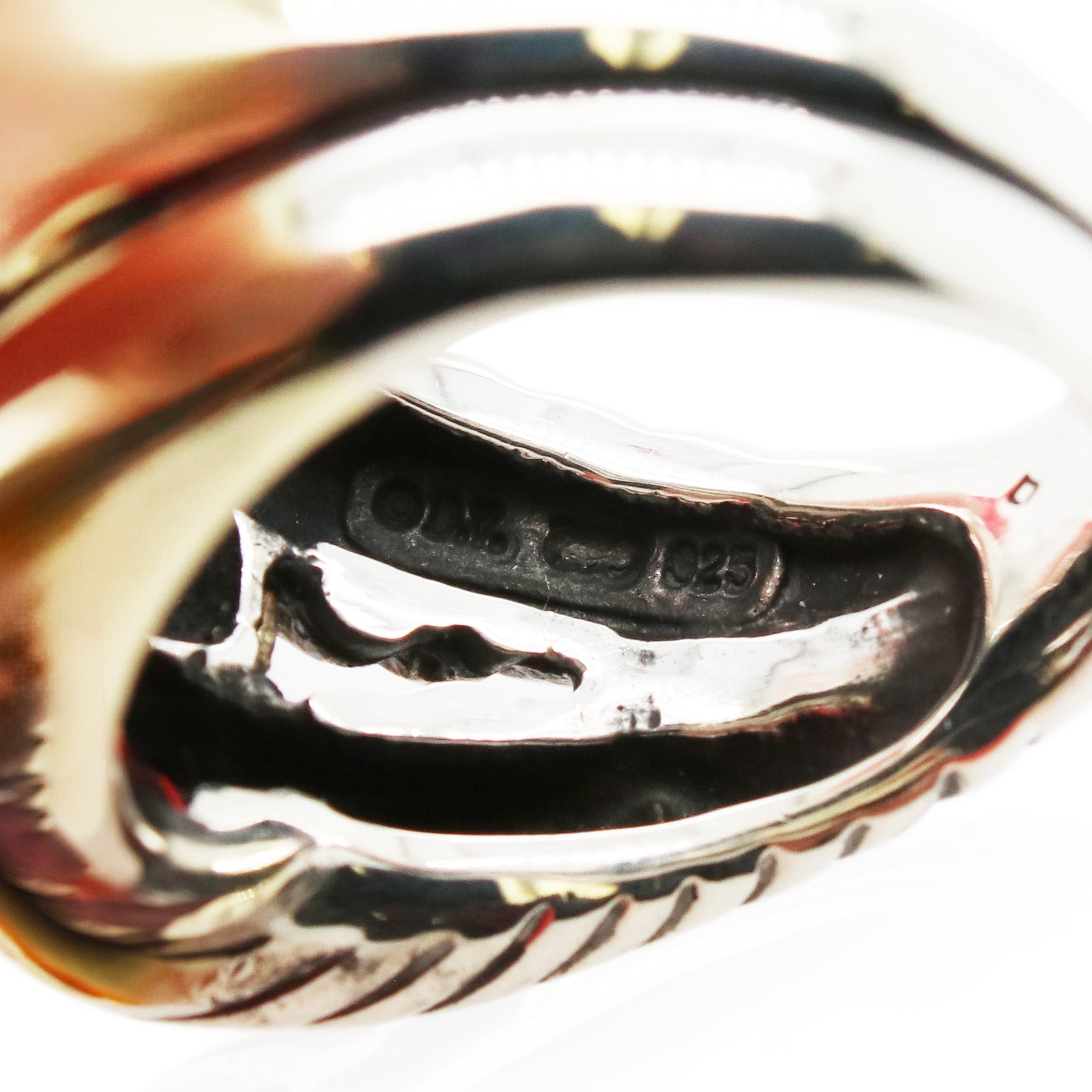 Estate David Yurman Labyrinth Bypass Ring