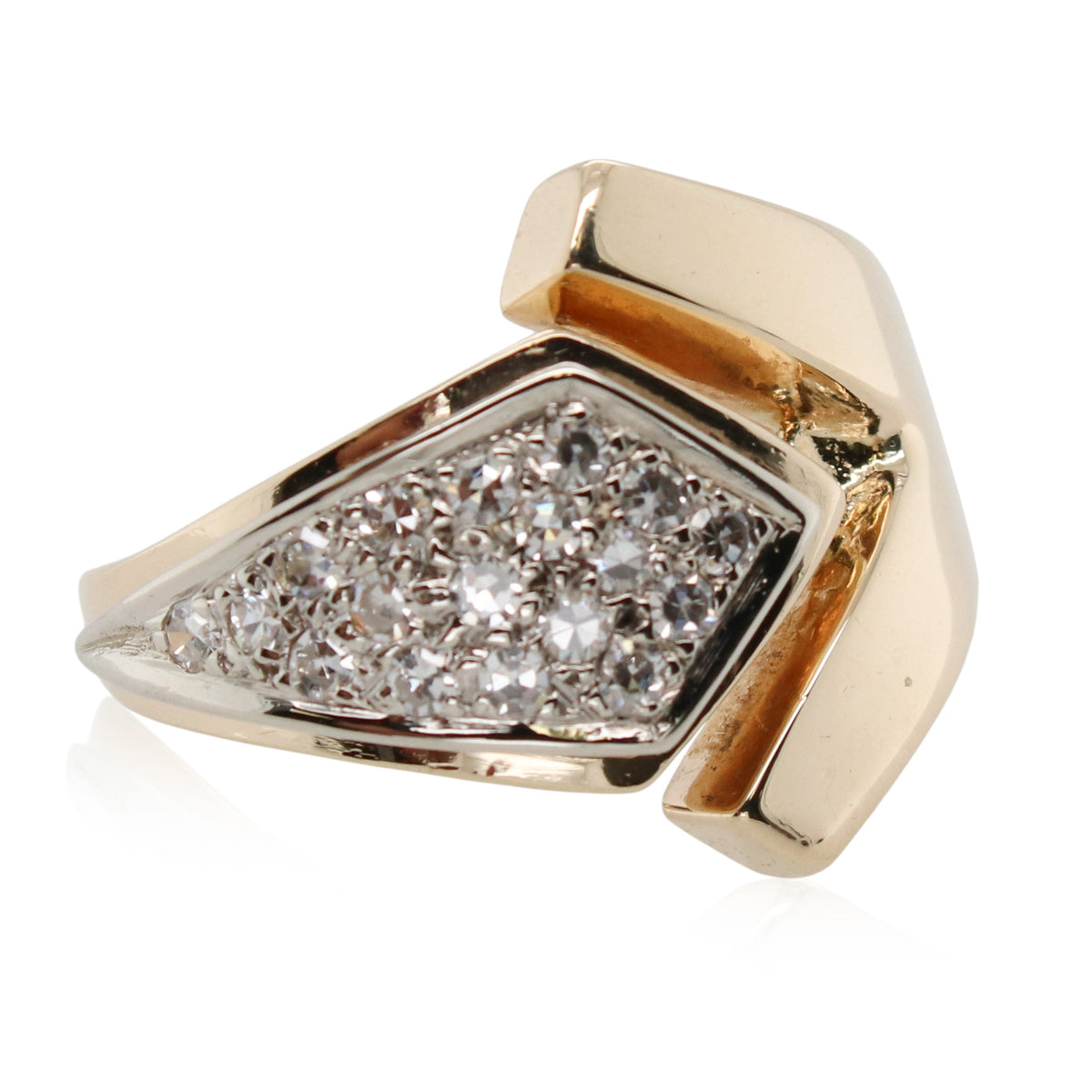 Estate Diamond Arrow Ring