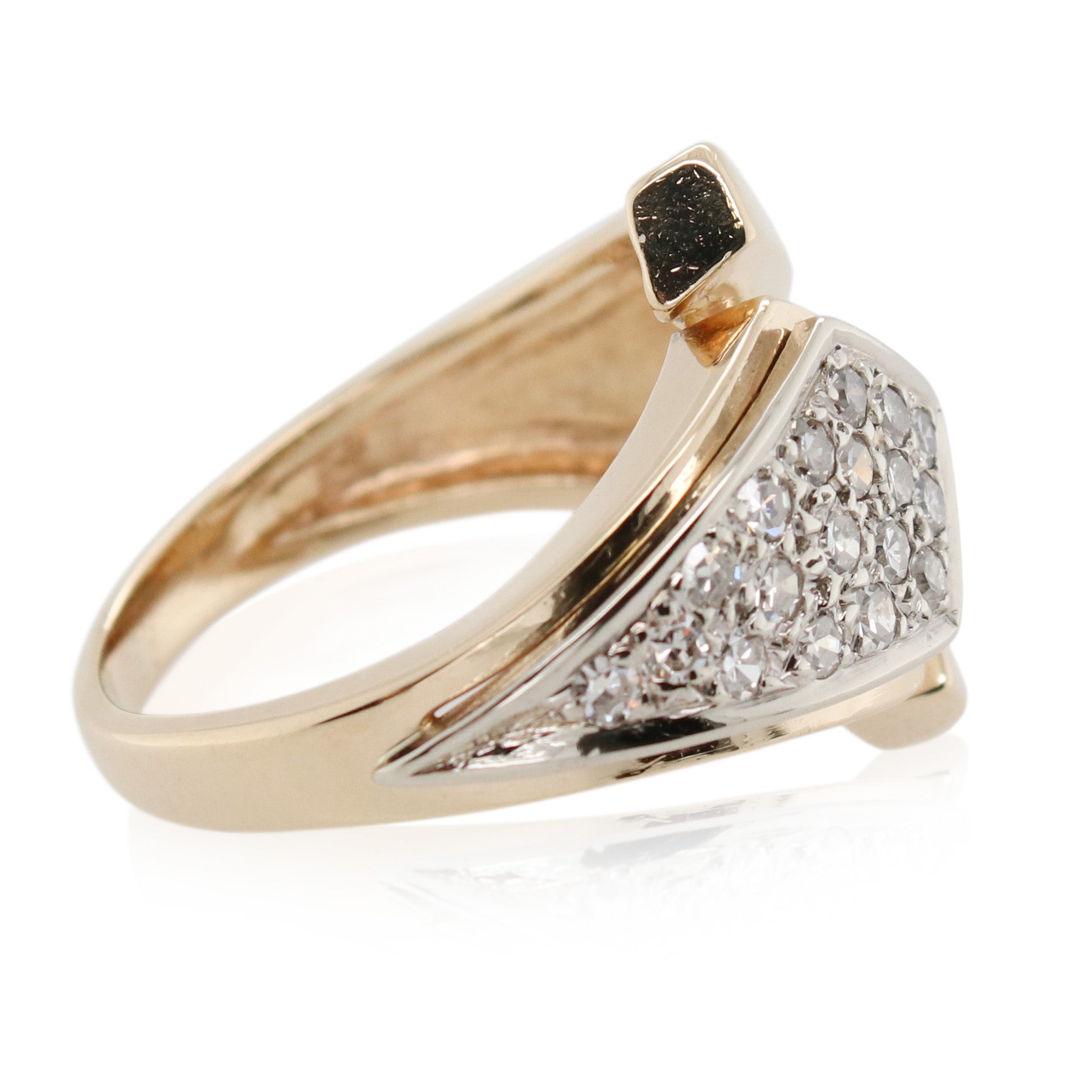 Estate Diamond Arrow Ring
