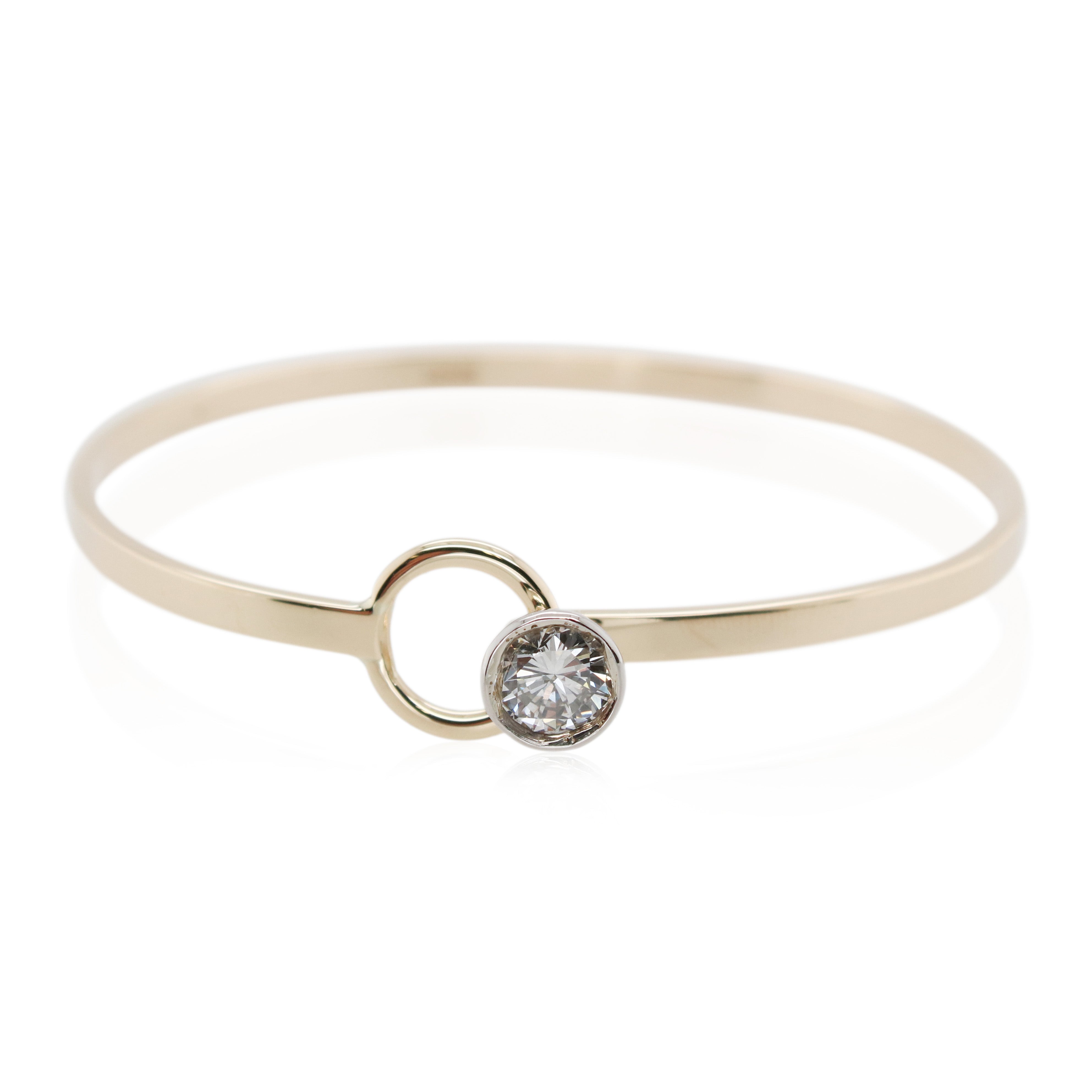 Estate 0.82ct Bezel Set Diamond Bracelet