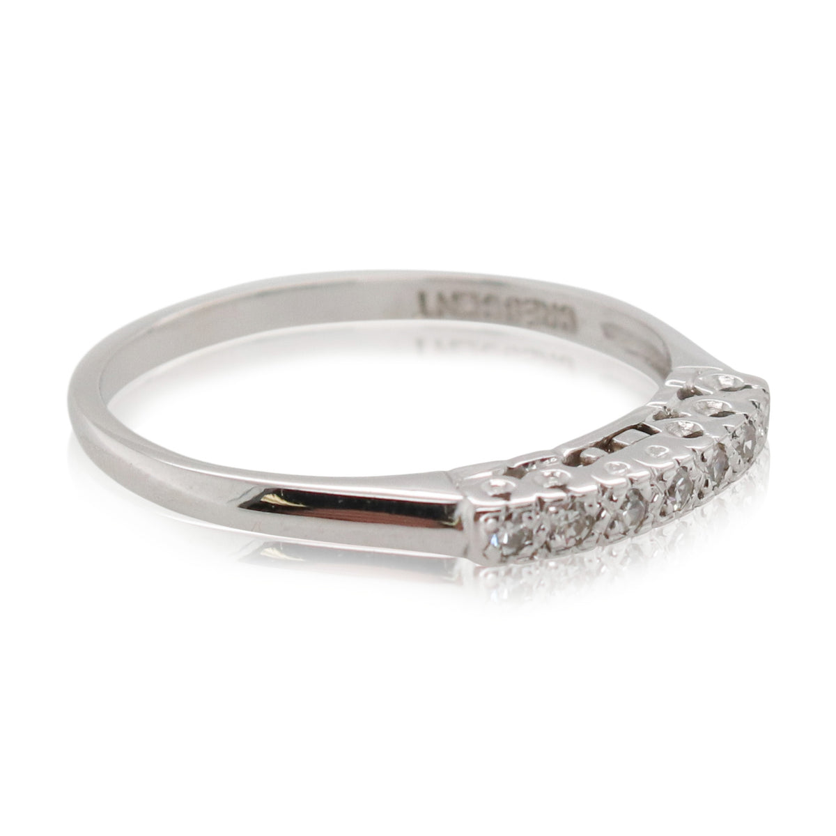 Estate 0.05 Total Carat Weight Diamond Band