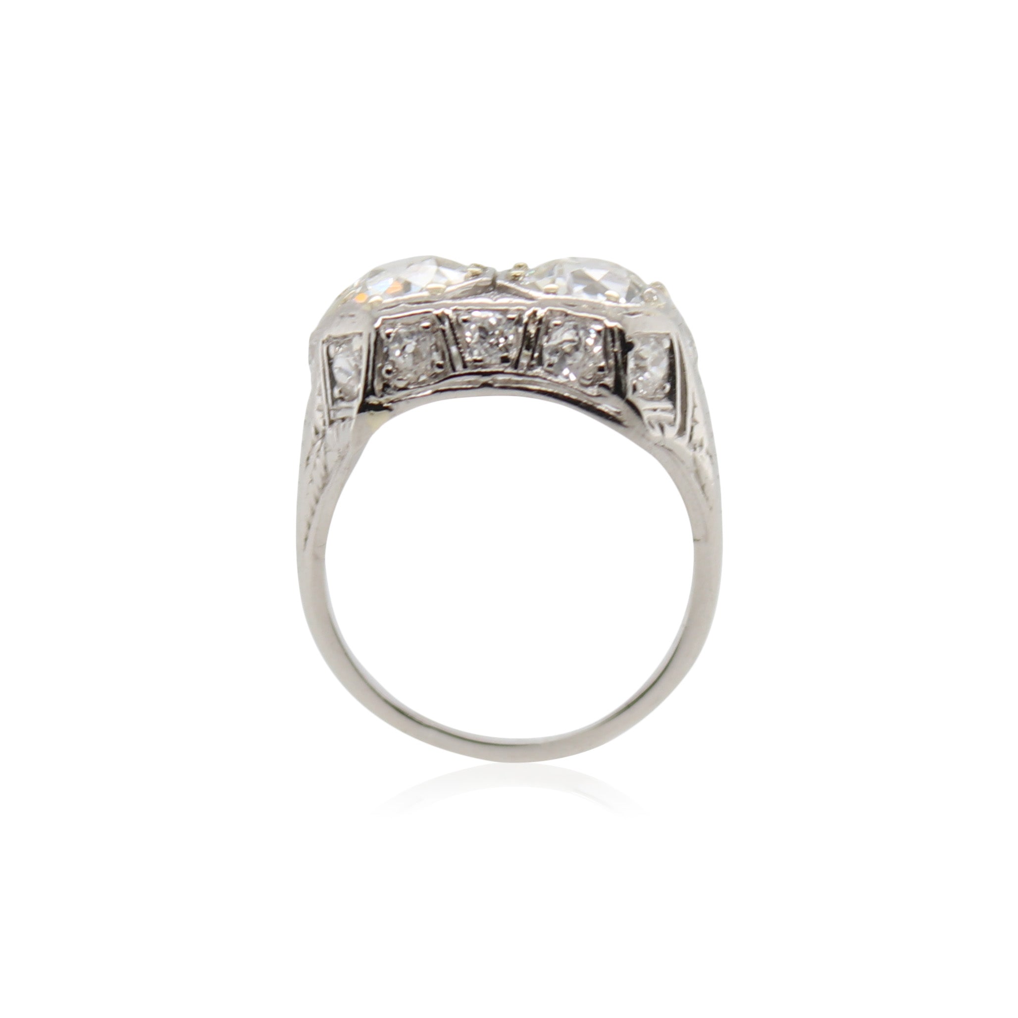 Old European Cut Diamond Ring