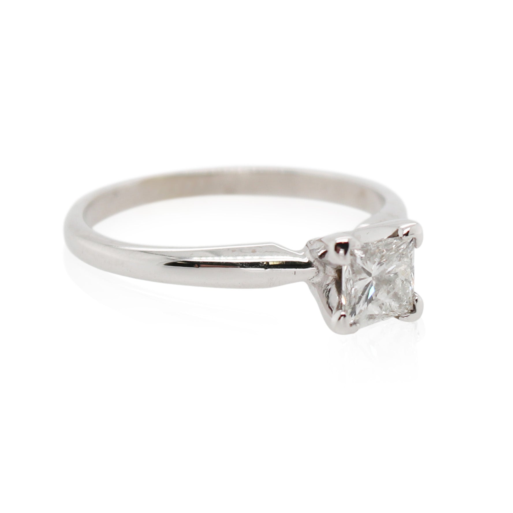 0.50ct Princess Cut Solitaire Ring