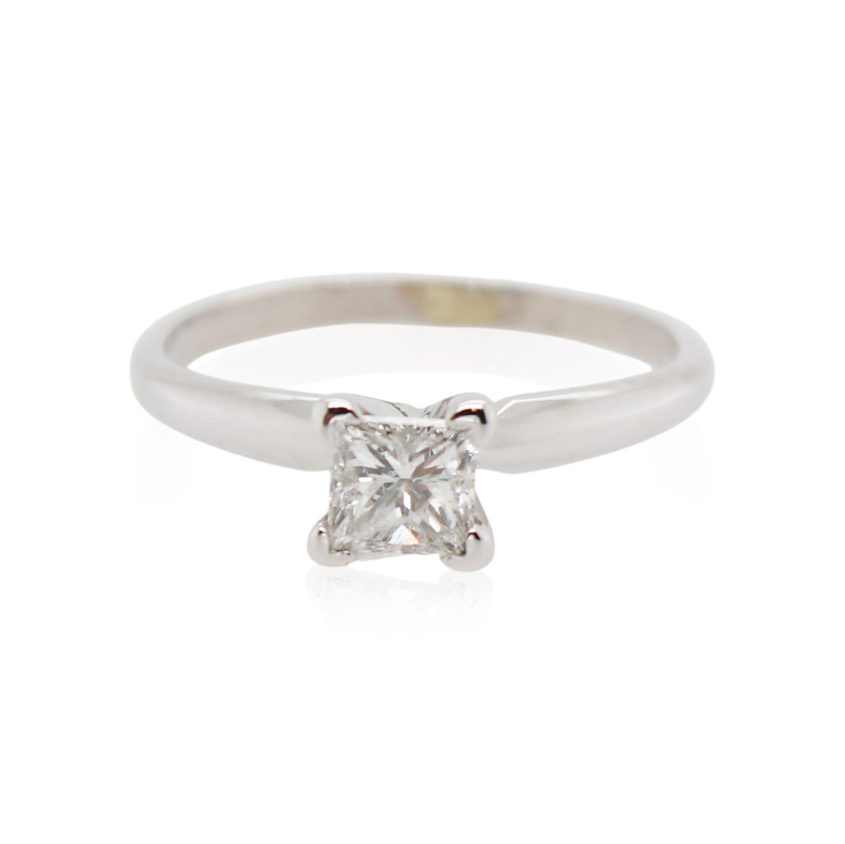 0.50ct Princess Cut Solitaire Ring