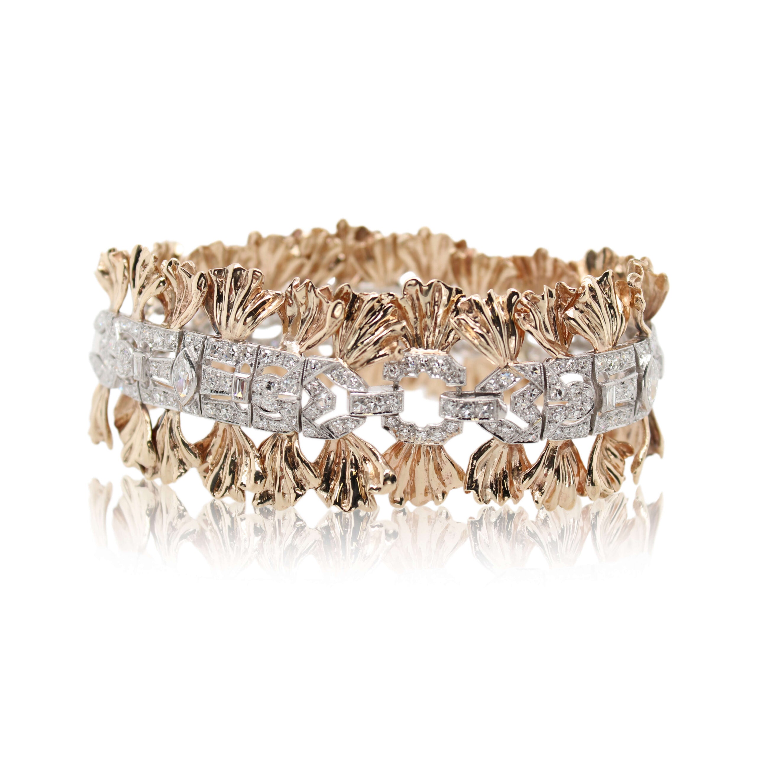 Diamond Art Deco Bracelet