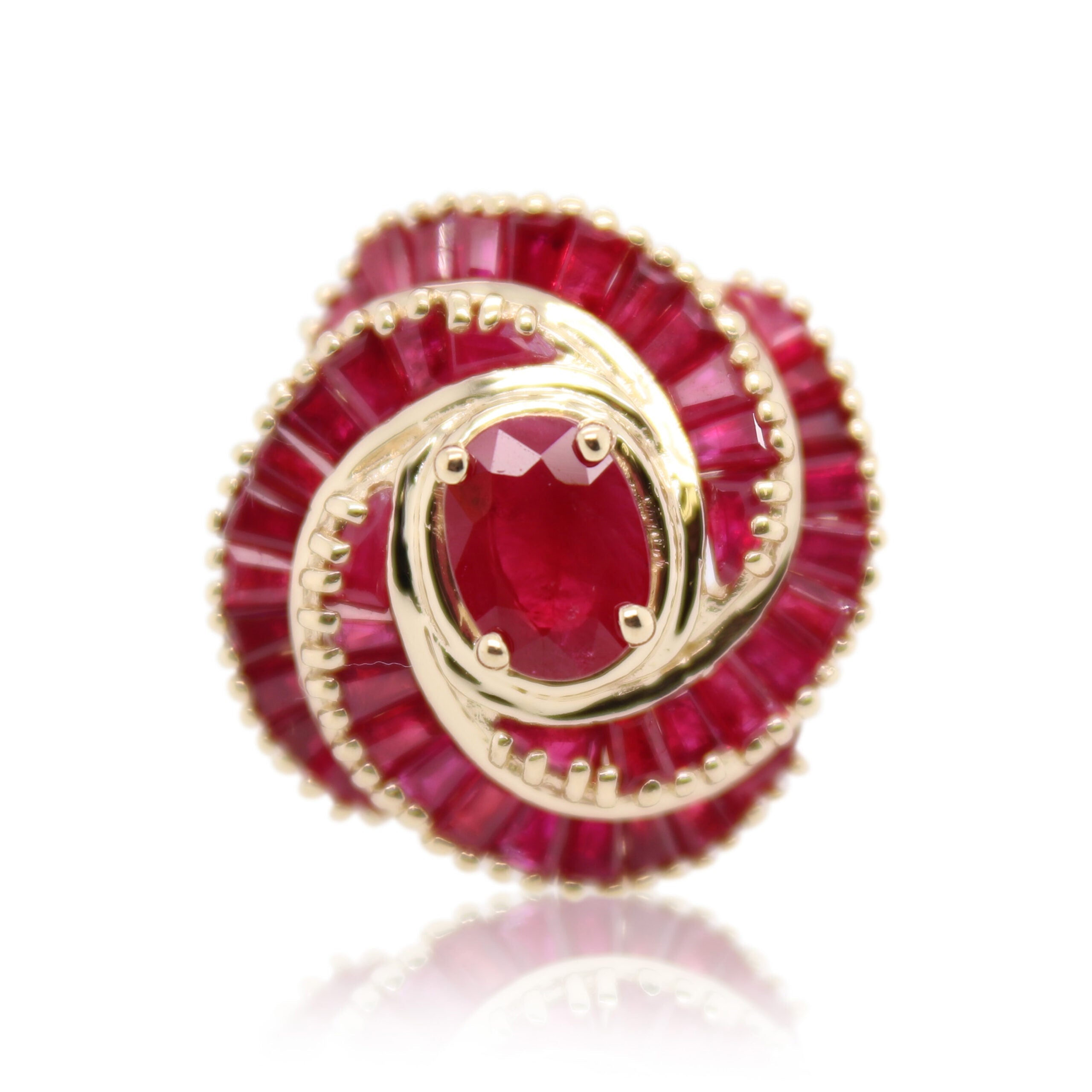 Ruby Ballerina Ring