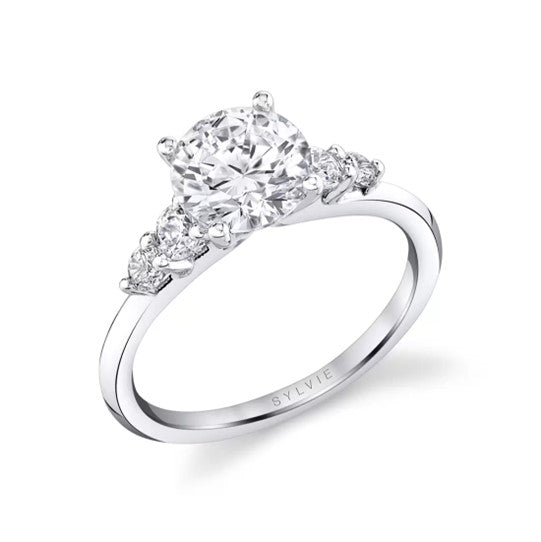 5 Stone Diamond Engagement Mounting