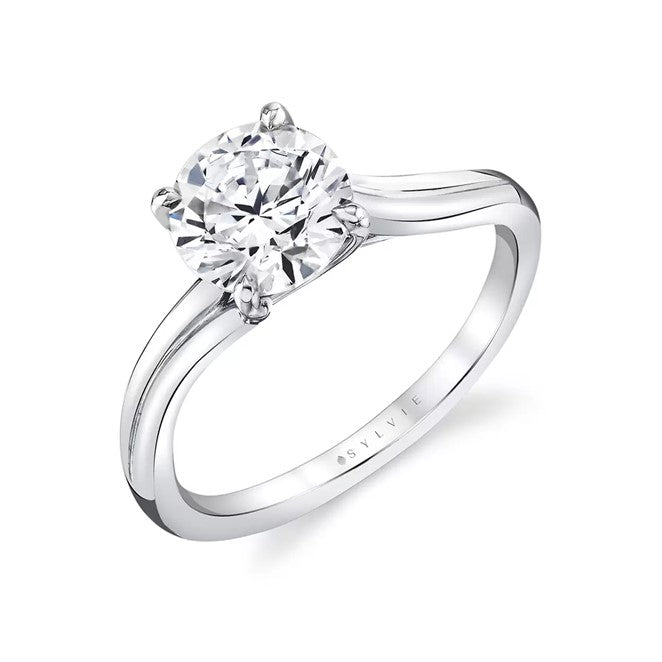 Split Shank Solitaire Engagement Mounting