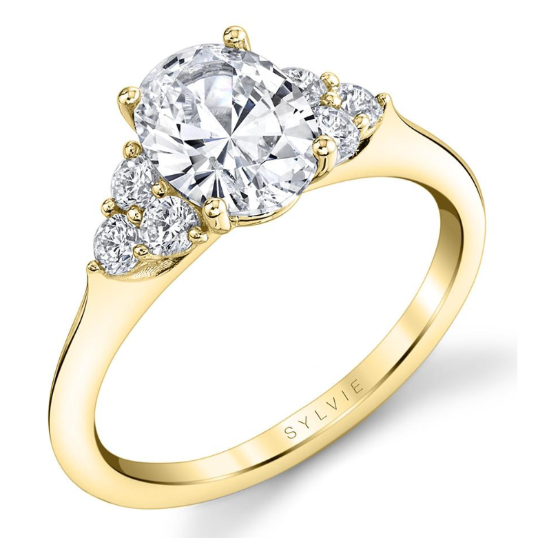 Oval Diamond Engagement Ring