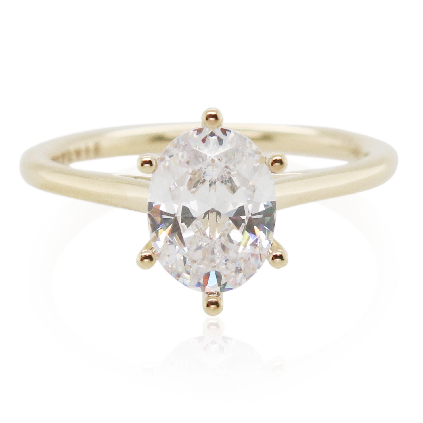 Sylvie Cathedral 2ct Diamond Engagement Ring Mounting